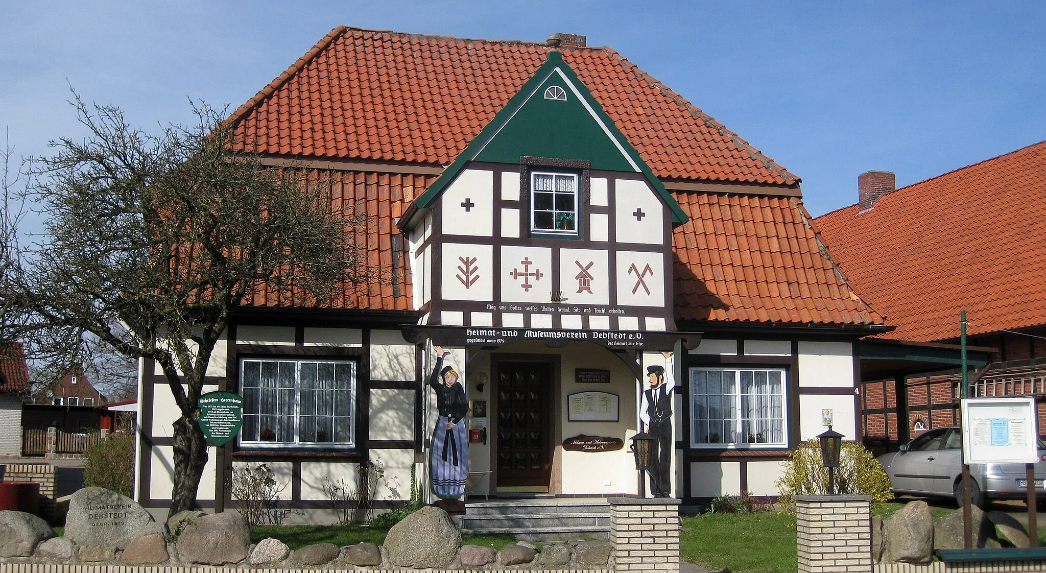 Photo showing: Schriefers Herrenhaus, Versammlungshaus des Heimat- und Museumsvereins Debstedt