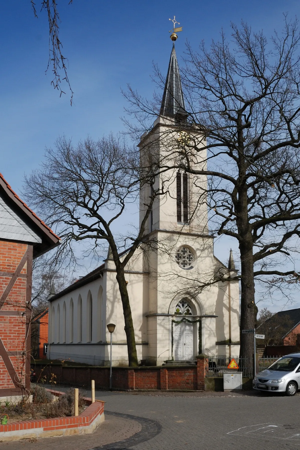 Photo showing: Kirche St. Jürgen in Ölper (Braunschweig)