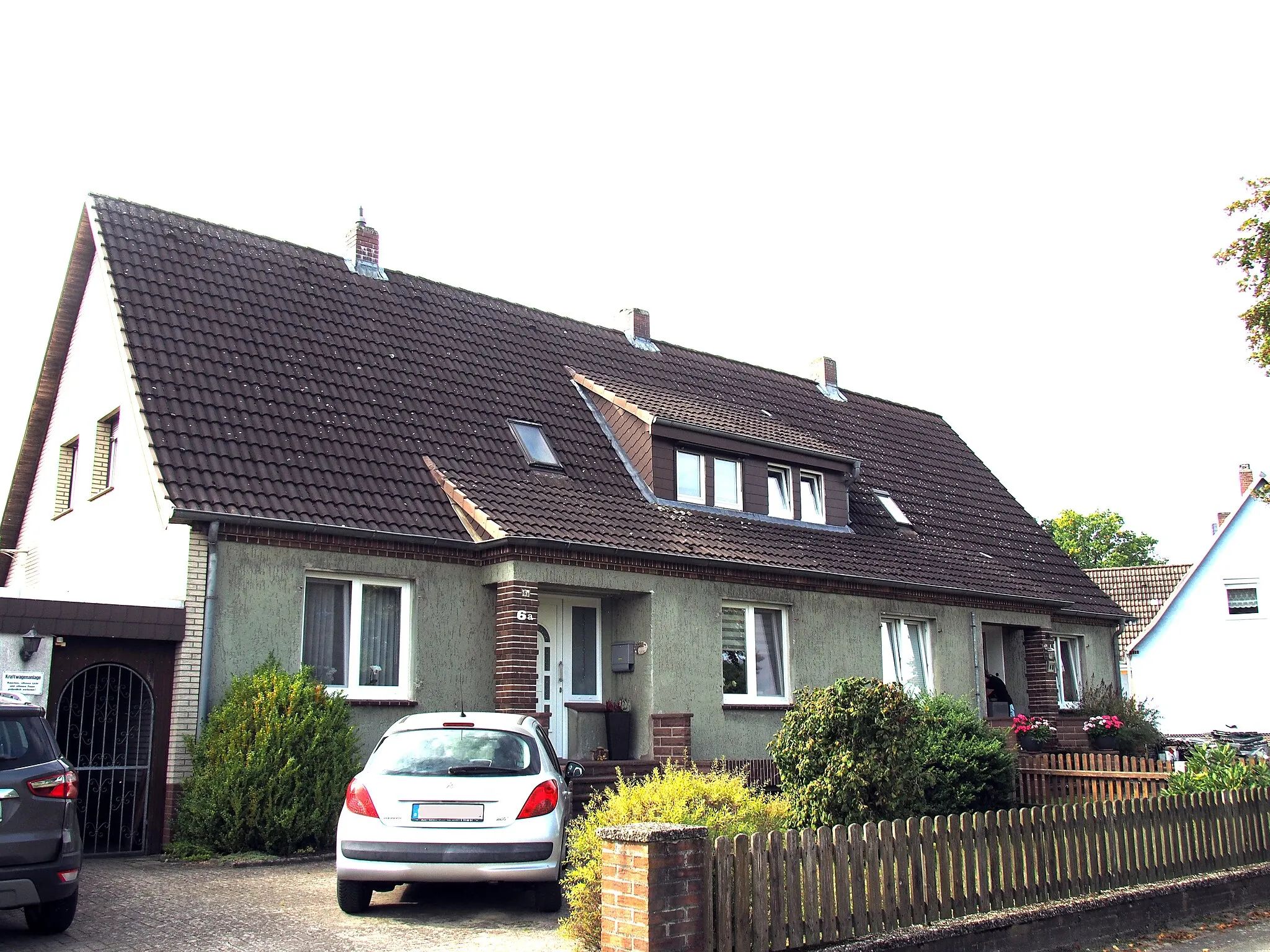 Photo showing: Wohnhaus in der Marinesiedlung Eschede, Niedersachsen