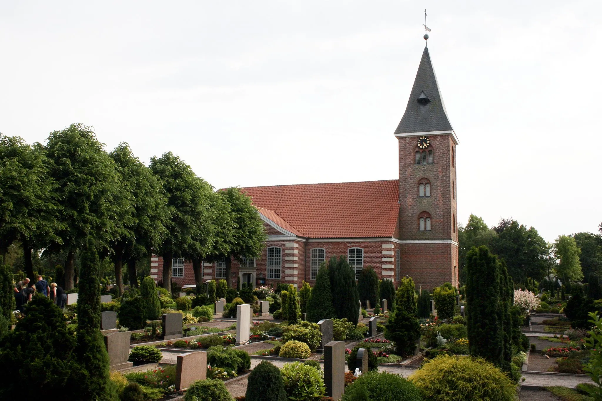 Photo showing: The church in Grasberg, Germany.