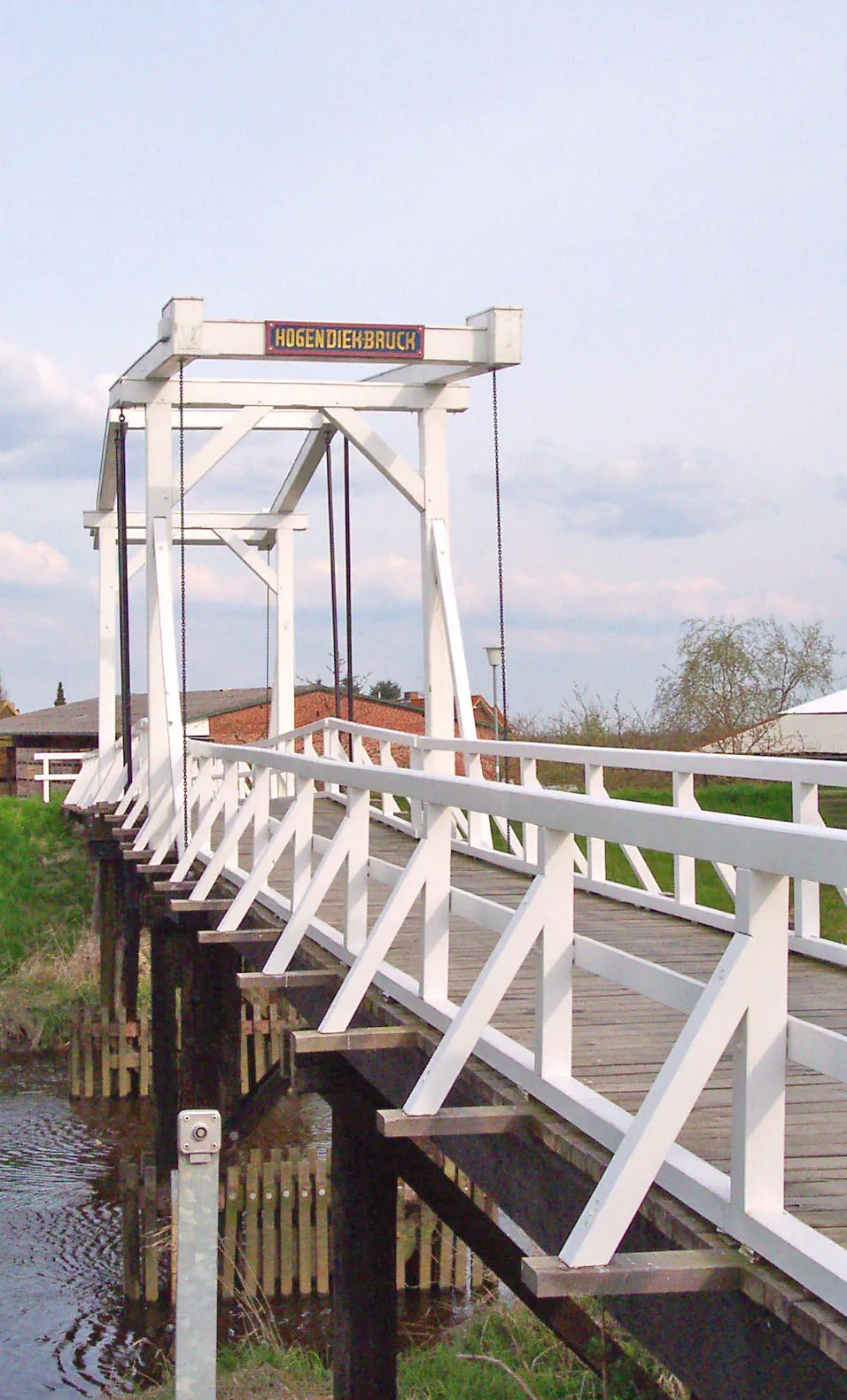 Photo showing: The Hogendiekbrück bridge in the village of Steinkirchen