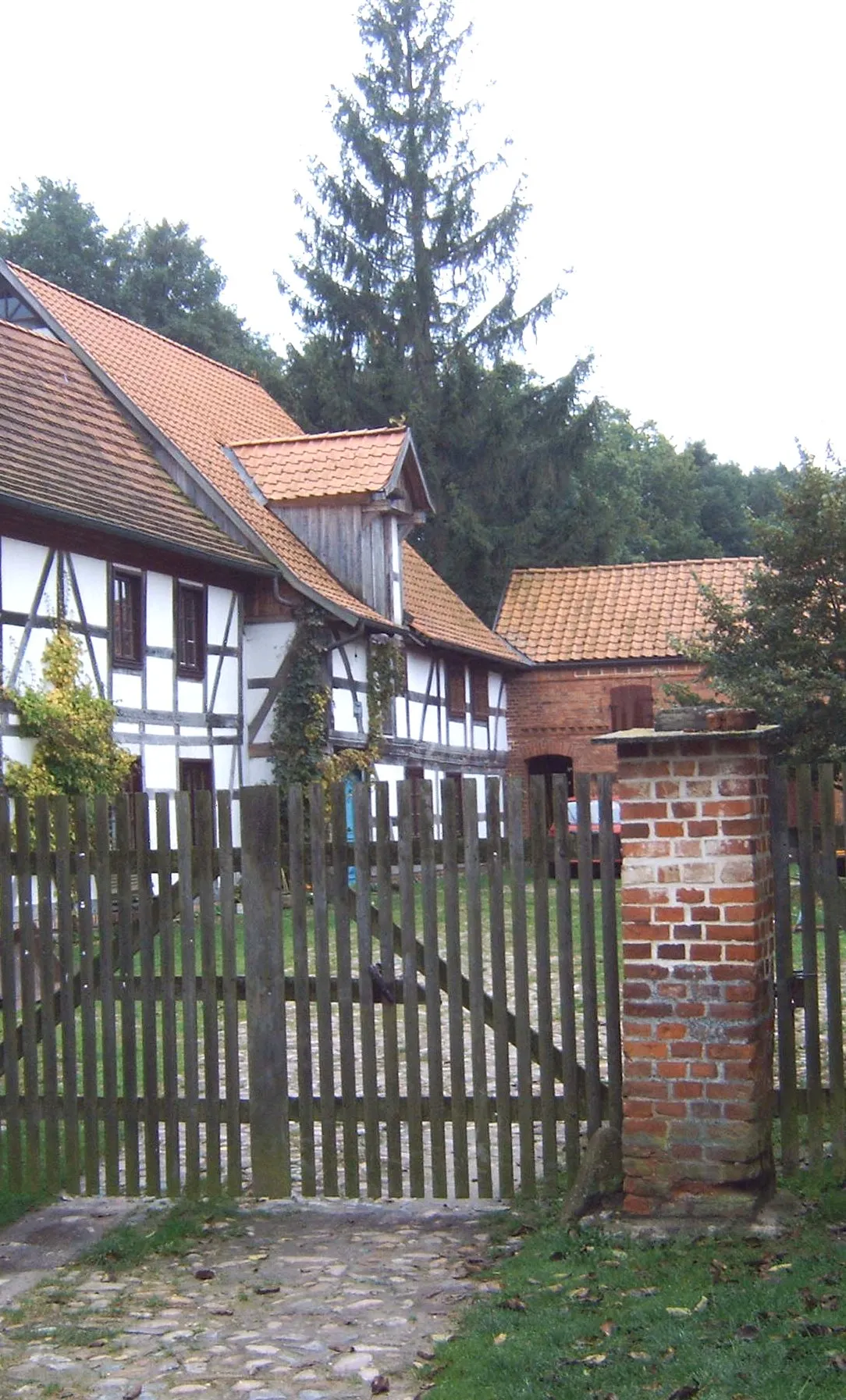 Photo showing: Eingang zur Reichwaldschen Mühle in Wiepke, Sachsen-Anhalt, Deutschland