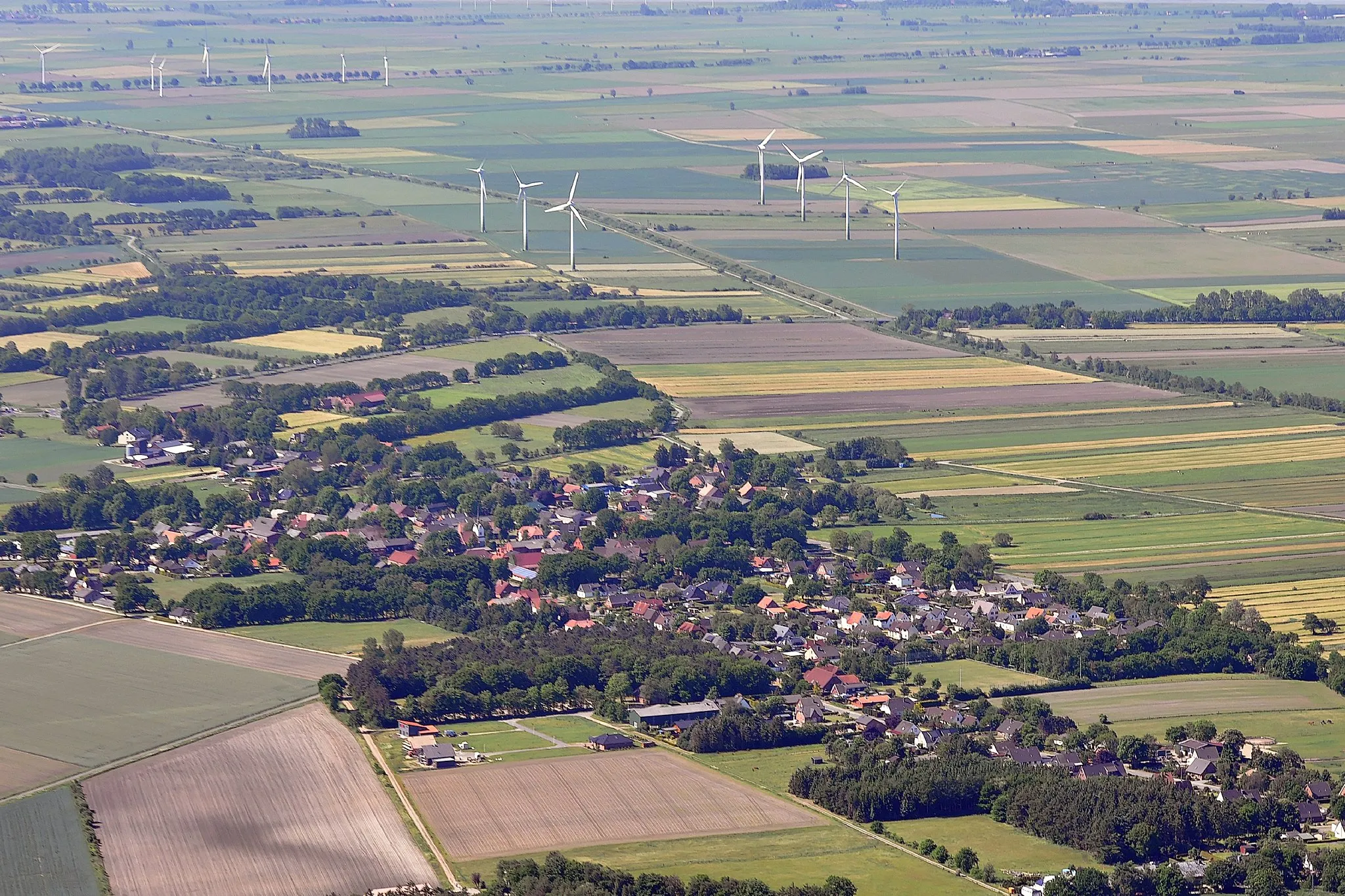 Photo showing: Luftbilder von der Nordseeküste 2012-05