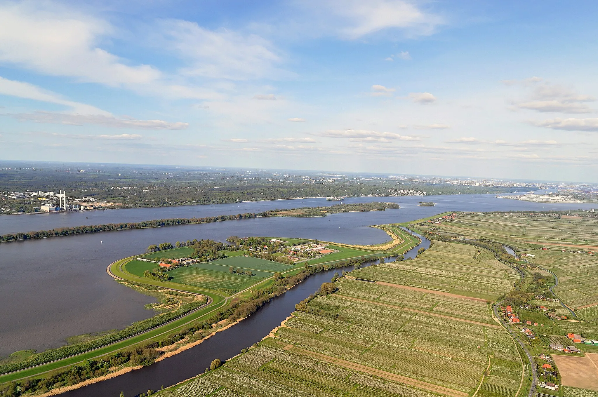 Photo showing: Luftbilder von der Nordseeküste 2012-05