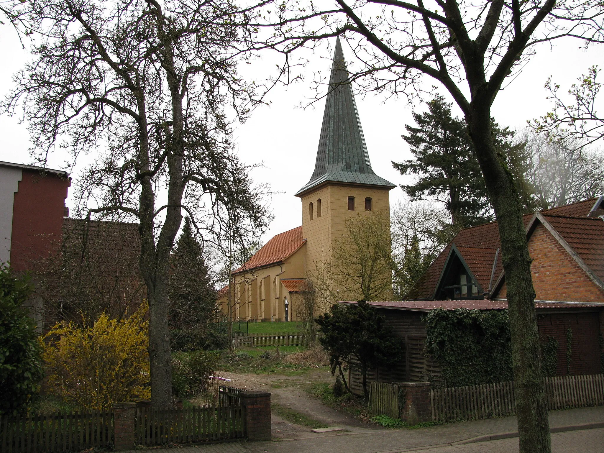 Photo showing: die Kirche St. Laurentius in Schwarmstedt