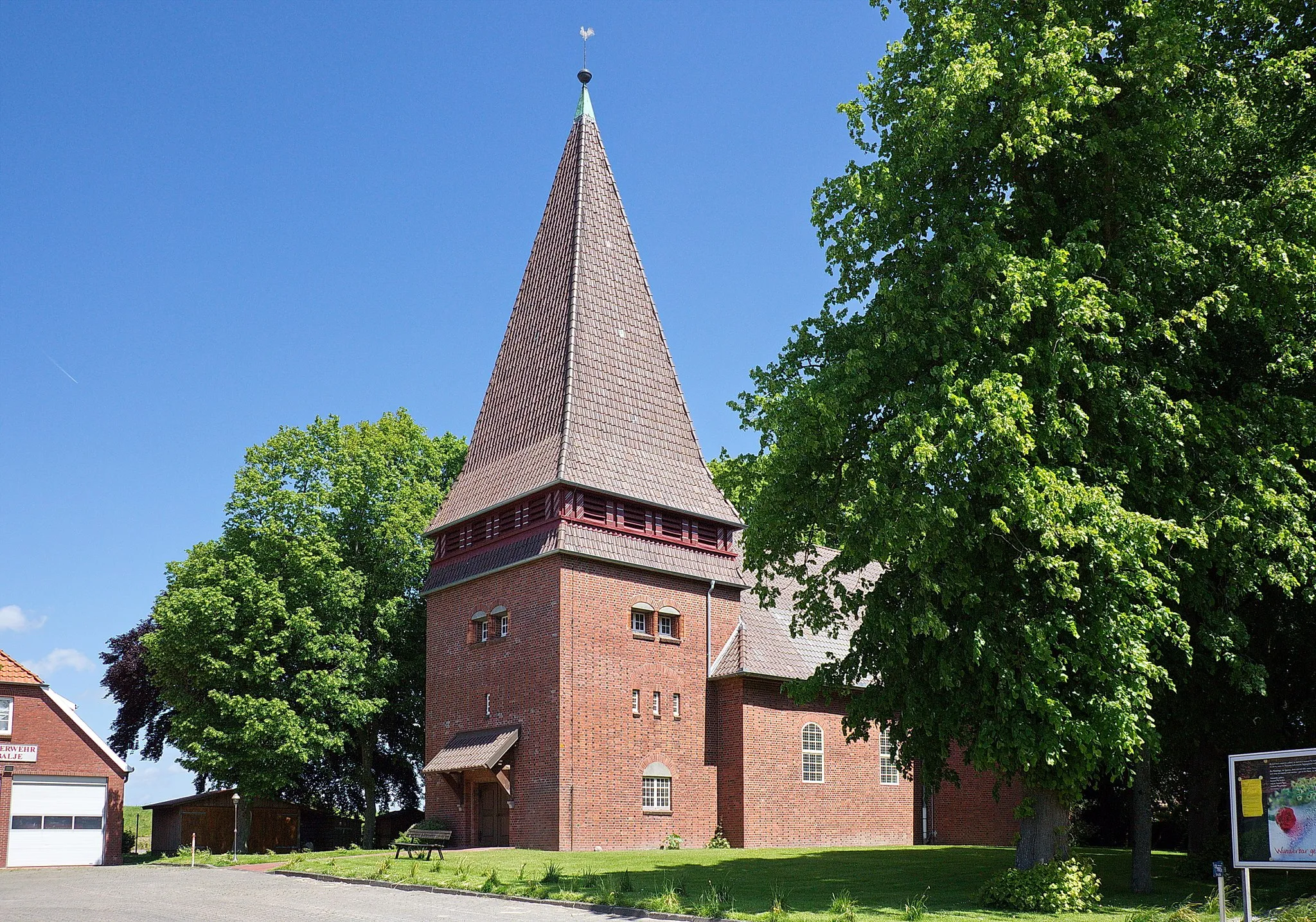 Photo showing: Balje zwischen Elbe und Oste in Niedersachsen, Deutschland.