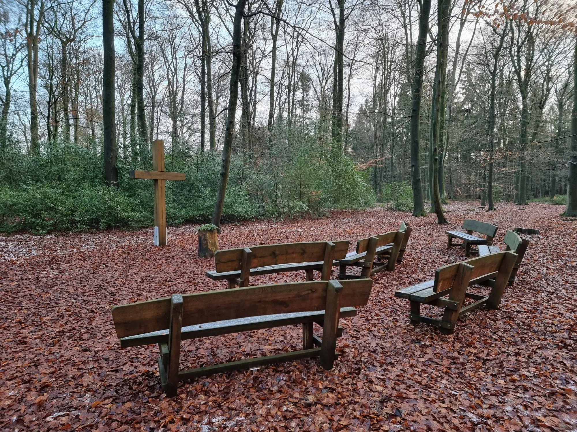 Photo showing: forest cemetery Lauenbrück