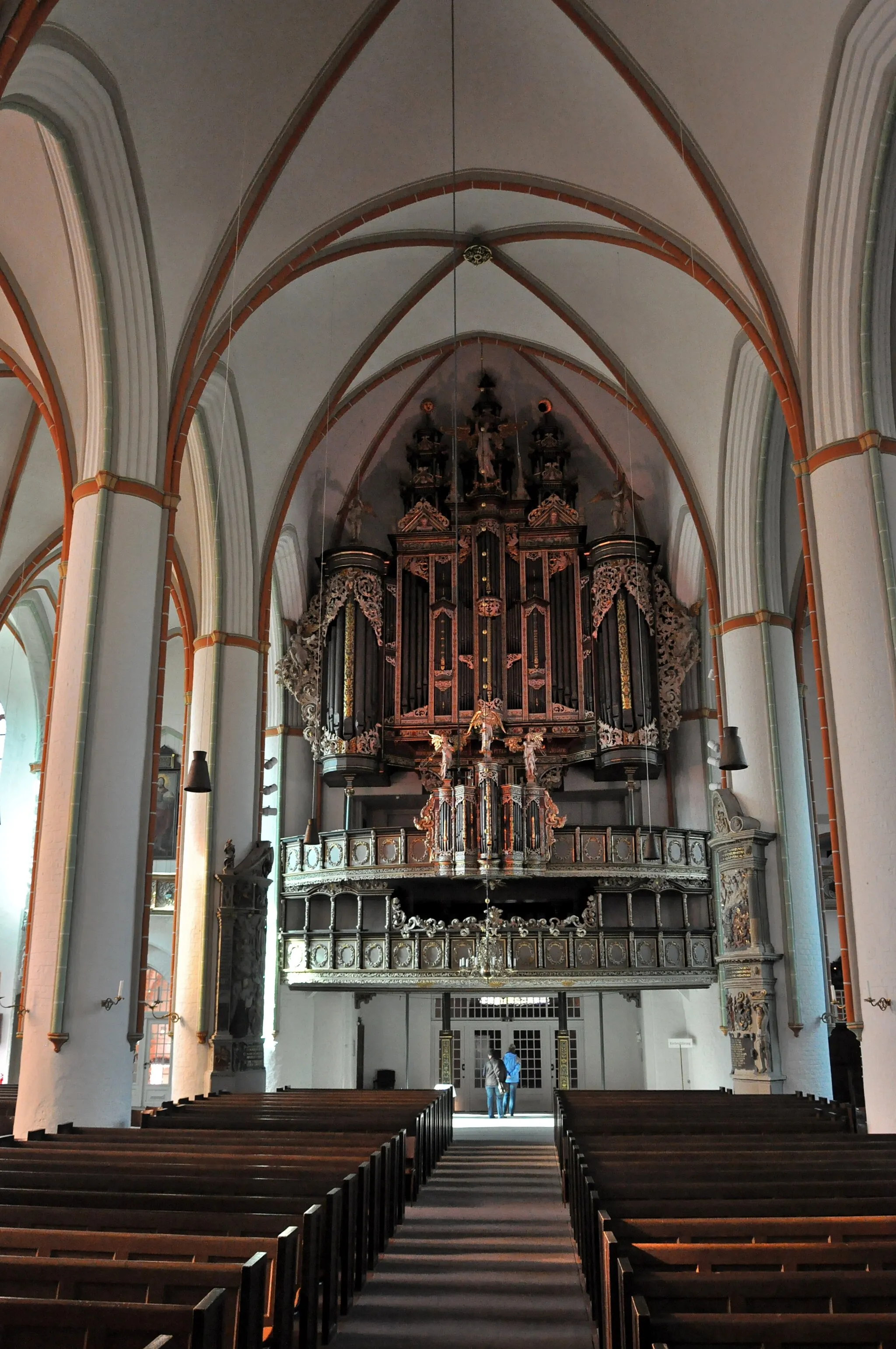 Photo showing: Große Orgel St. Johannis Lüneburg, Deutschland