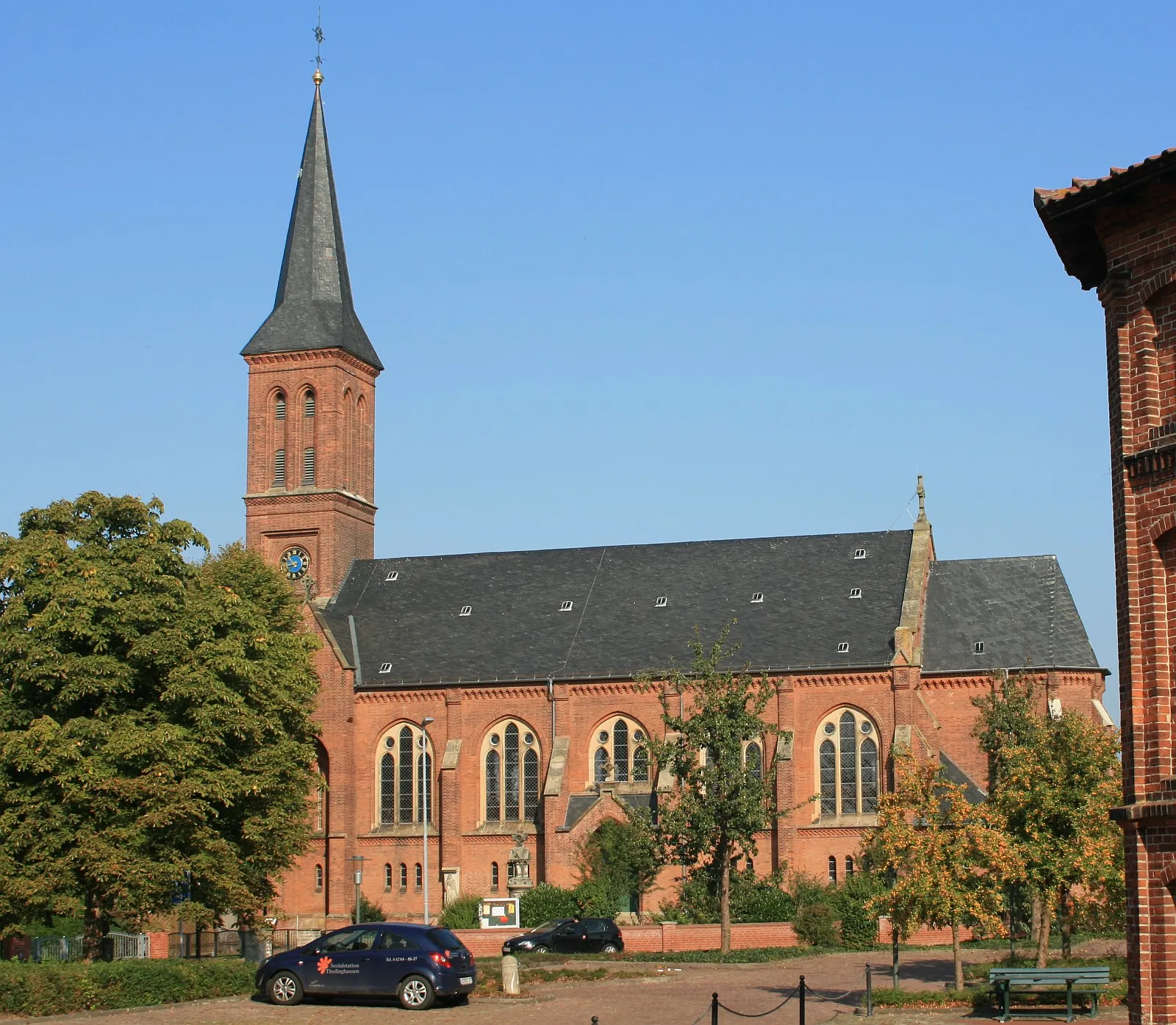 Photo showing: Maria-Magdalena-Church in Thedinghausen, Germany