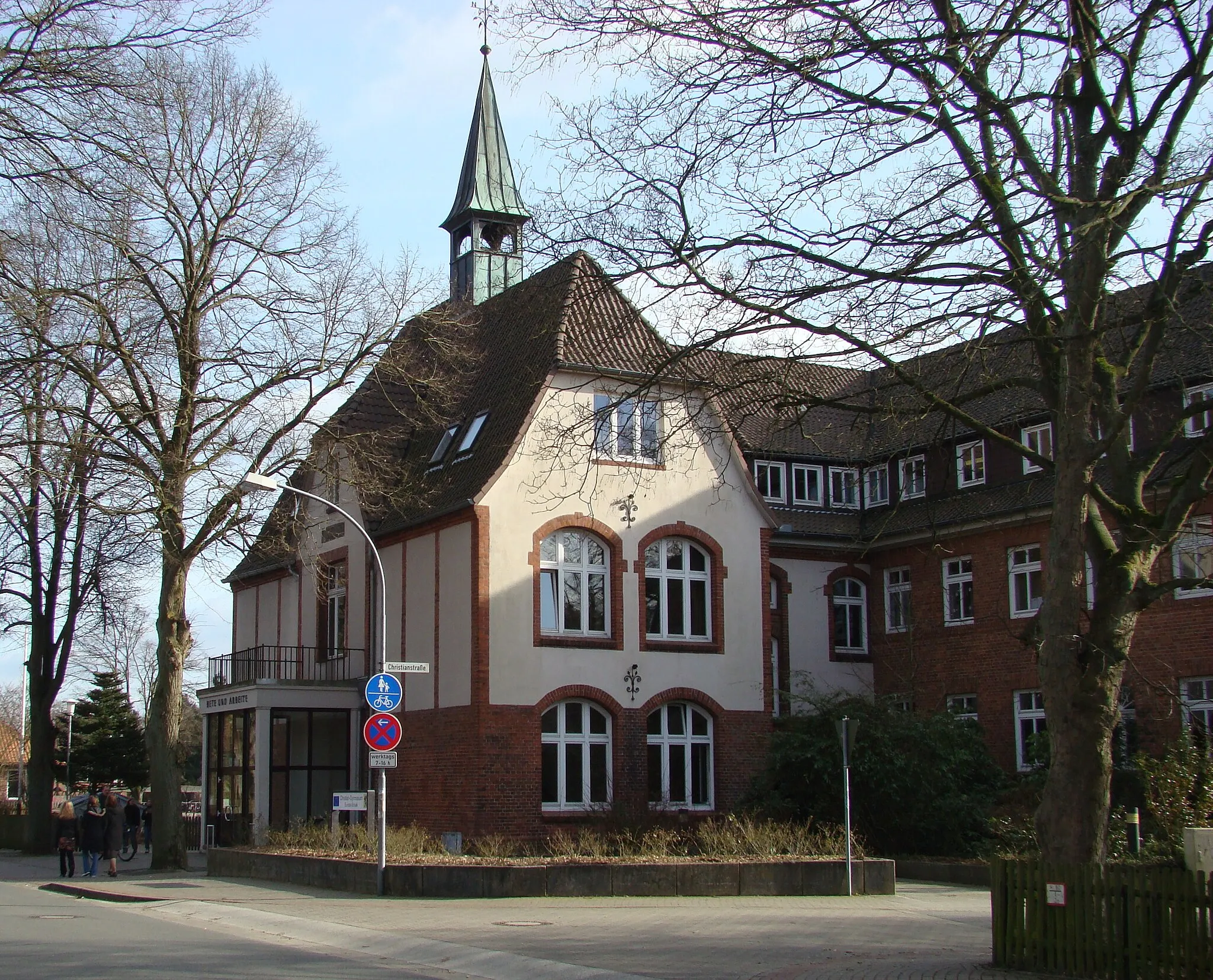 Photo showing: alter Trakt der "Christianschule" Hermannsburg