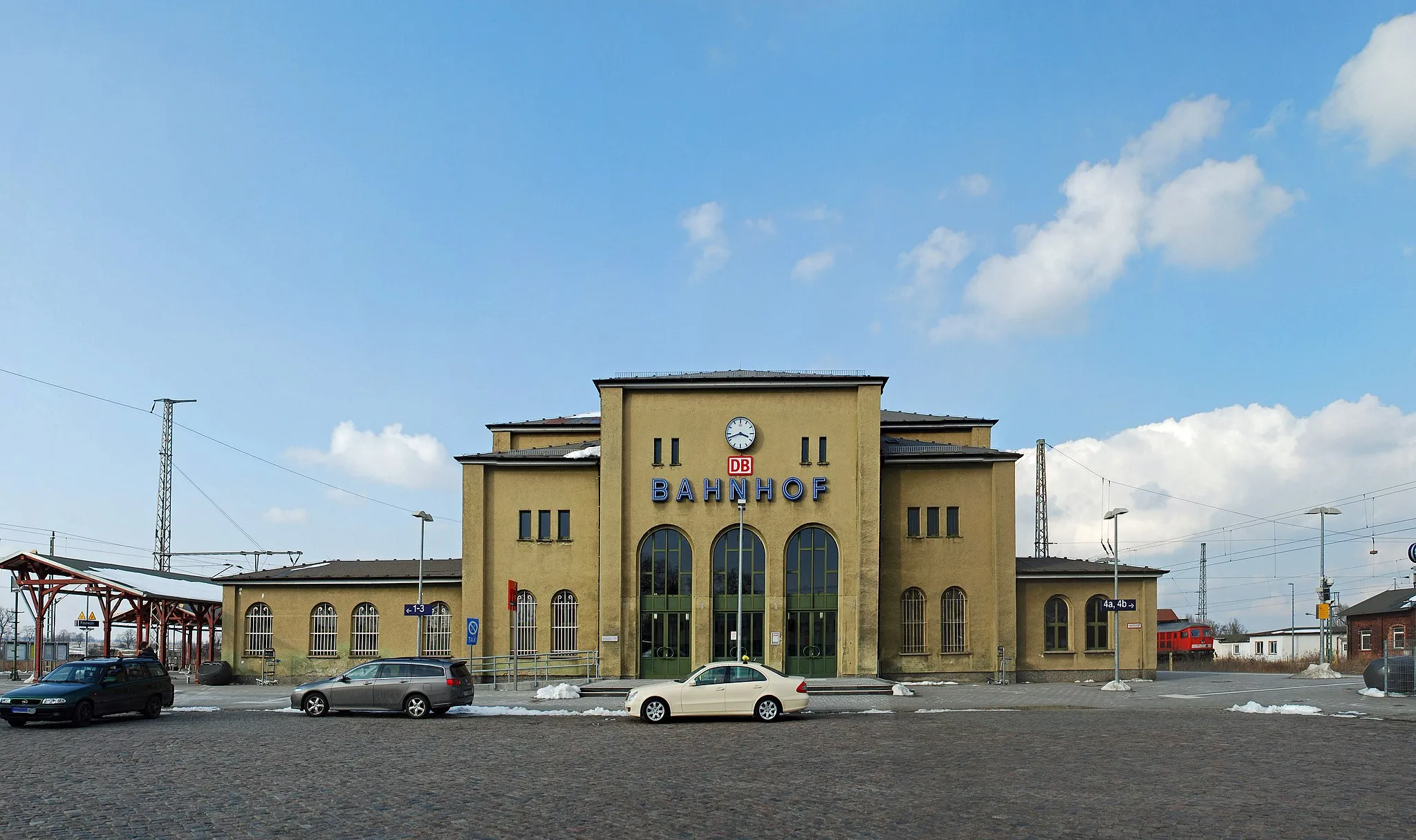 Photo showing: Der Hauptbahnhof in Pasewalk (Landkreis Vorpommern - Greifswald).