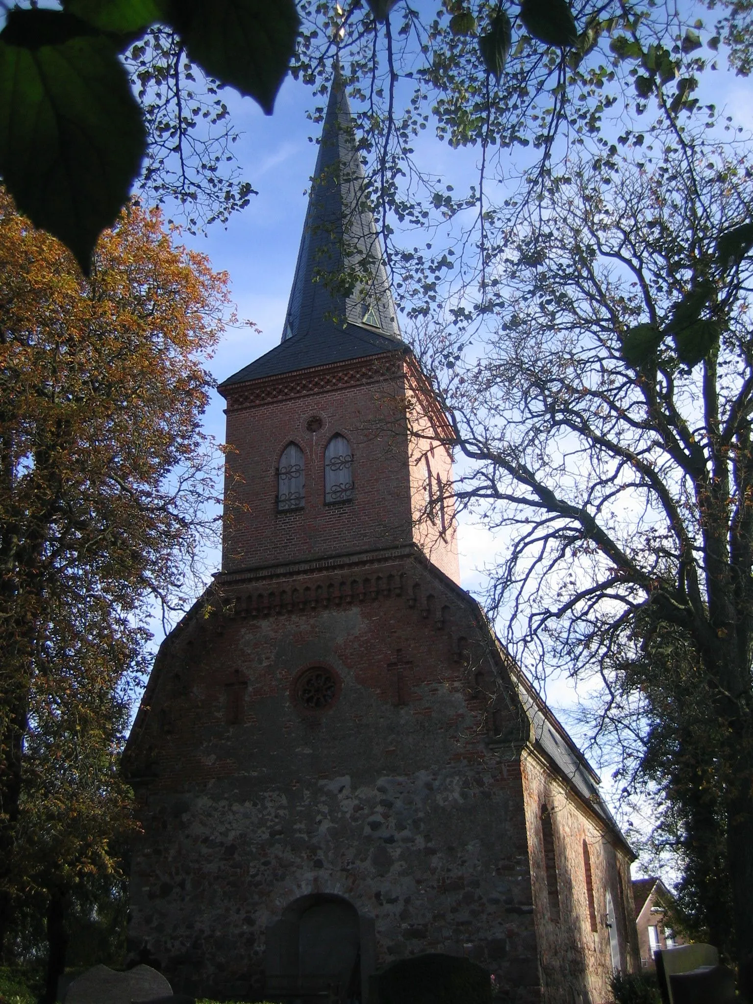 Photo showing: Dorfkirche Neverin, Landkreis Mecklenburgische Seenplatte