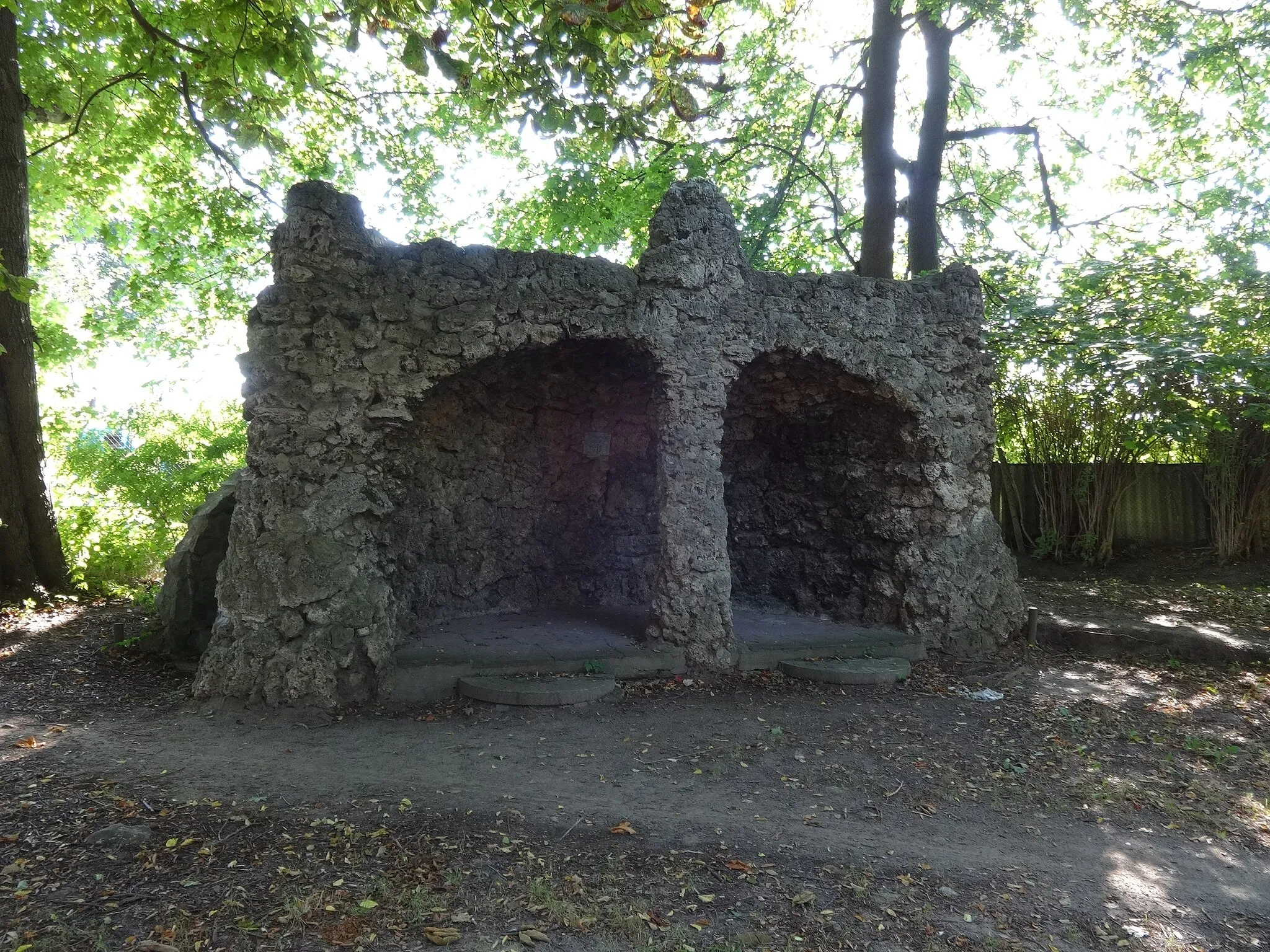 Photo showing: Bürgerpark in Pasewalk, Mecklenburg-Vorpommern, angelegt 1898 auf Initiative des Bürgermeisters Albert Will