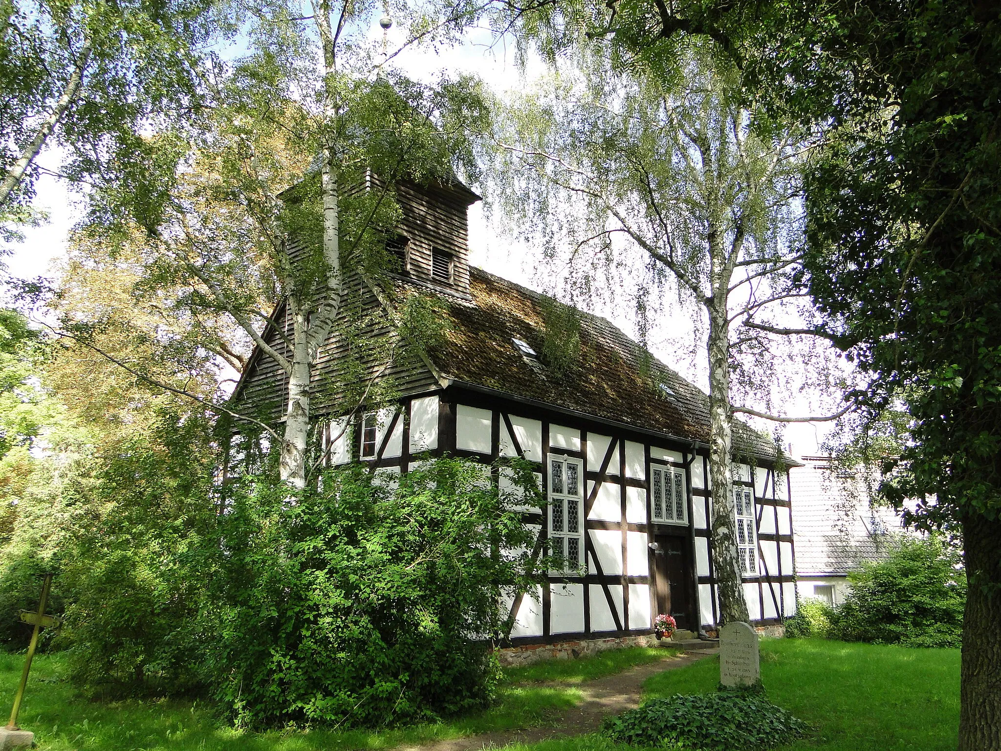 Photo showing: Church in Kratzeburg, district Mecklenburg-Strelitz, Mecklenburg-Vorpommern, Germany