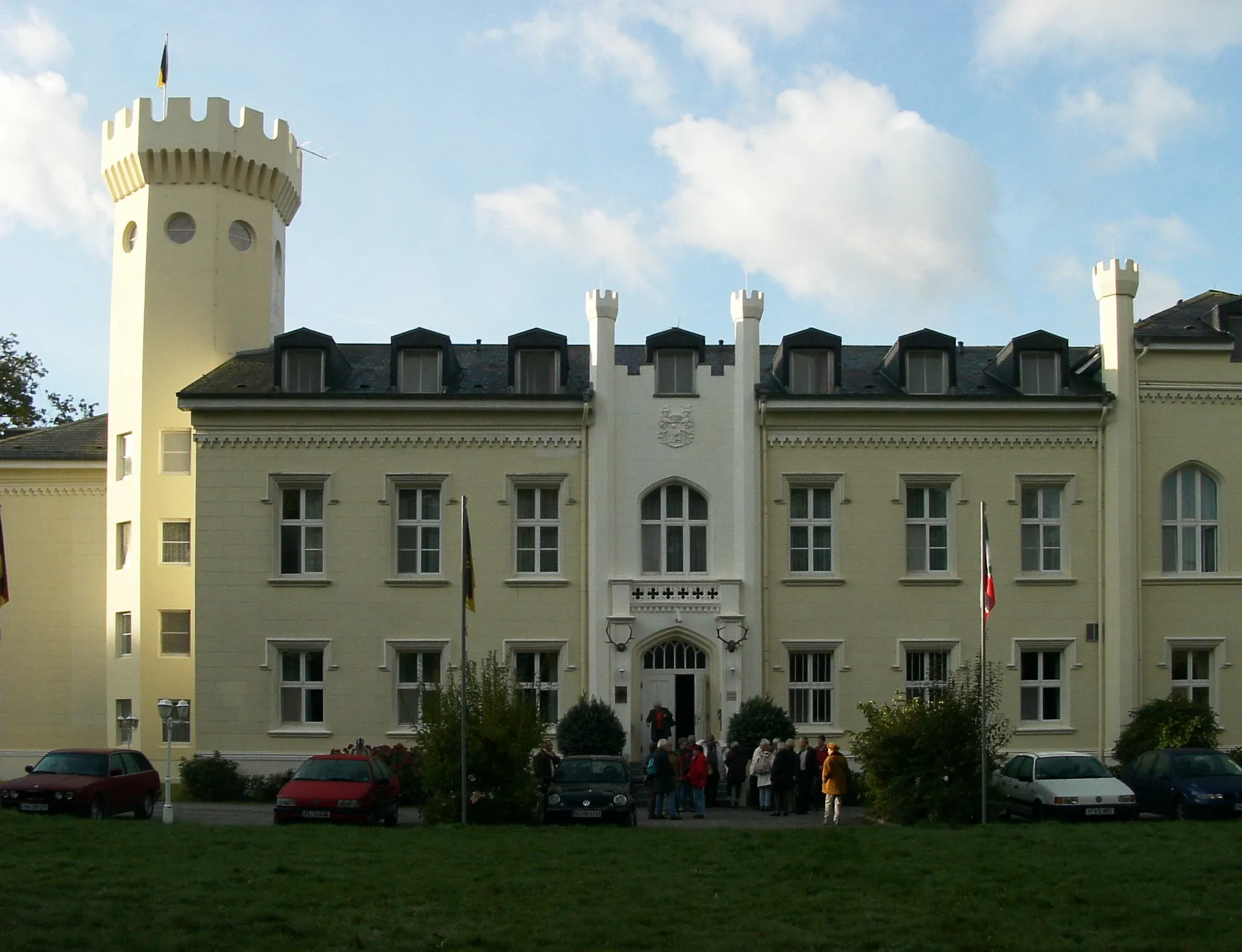Photo showing: Das Gutshaus in Hohendorf in Vorpommern dient jetzt als Hotel