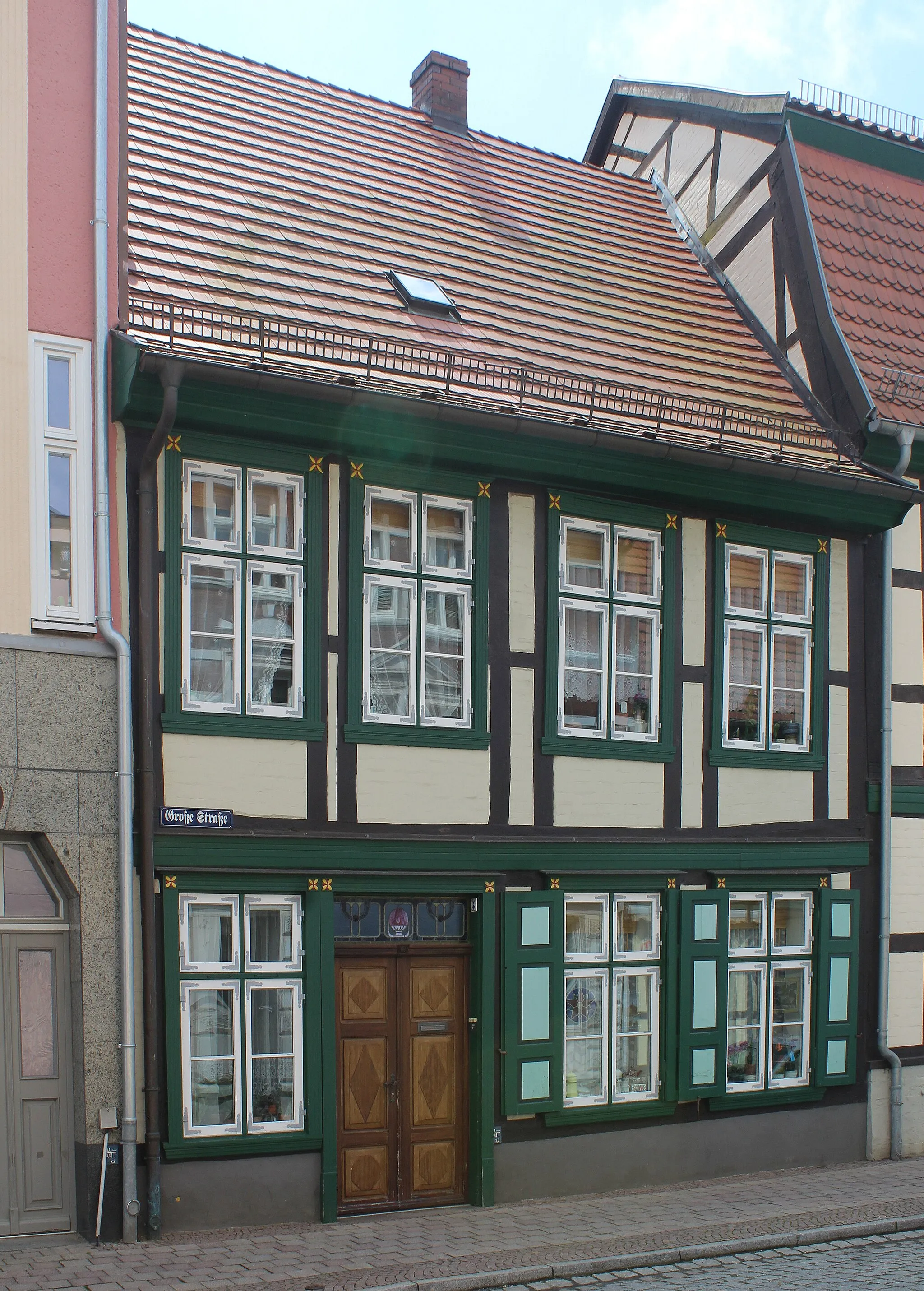 Photo showing: Grabow (Elde), house 26 Große Straße