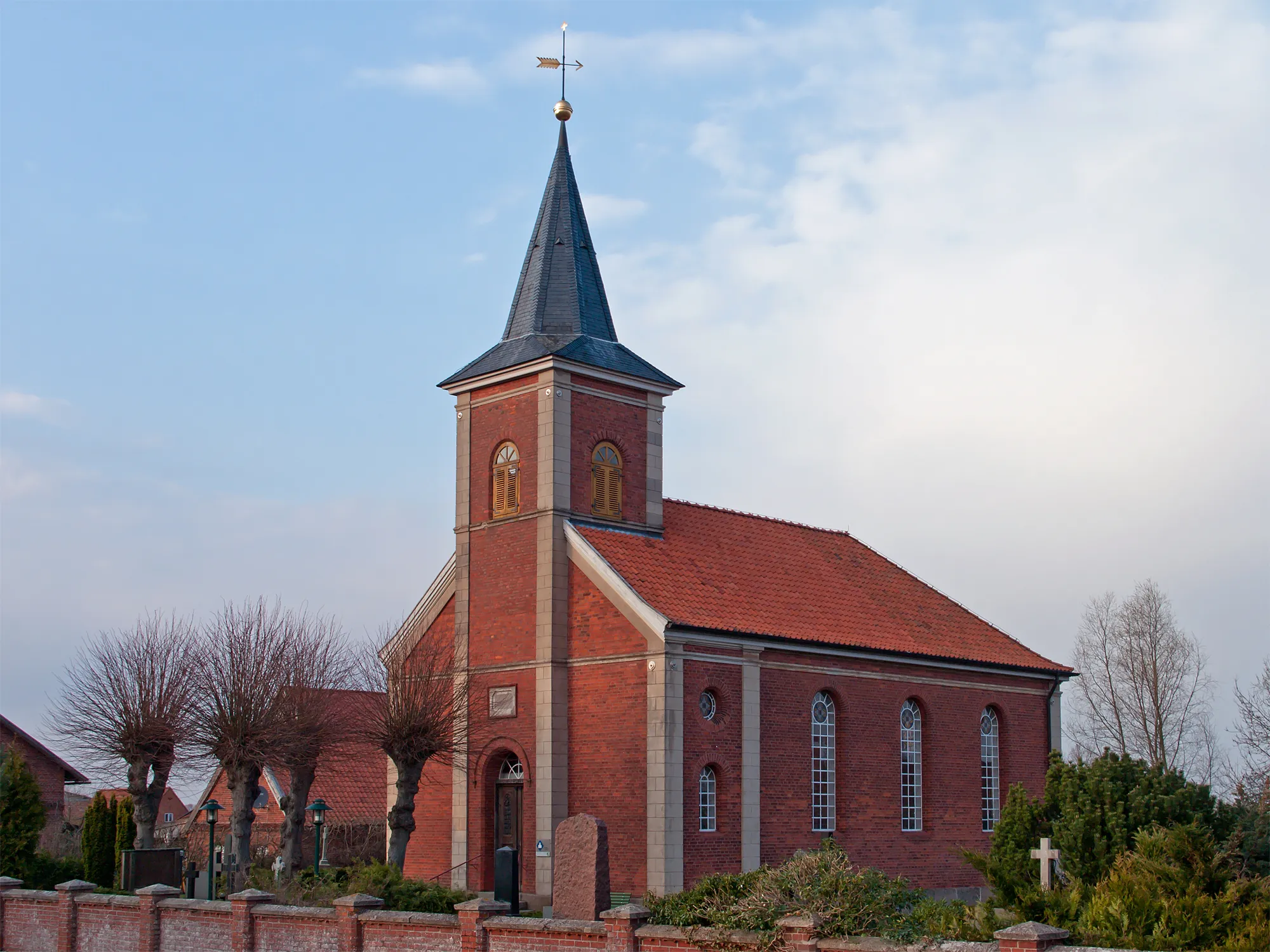 Photo showing: Chapel in the village Stiepelse (Amt Neuhaus, district Lüneburg, northern Germany).
