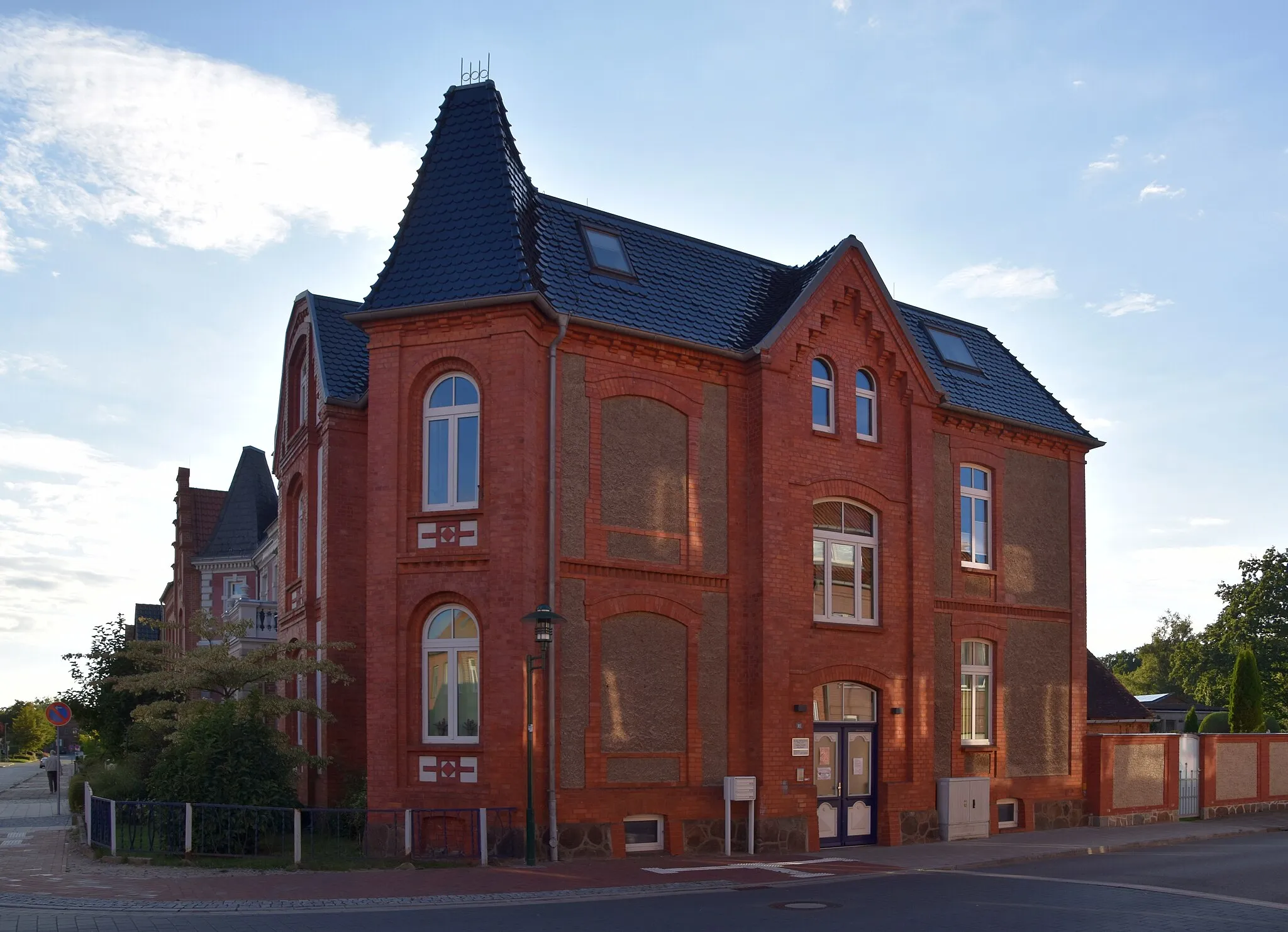 Photo showing: Gebäude Poststraße 13 (Hagenow)