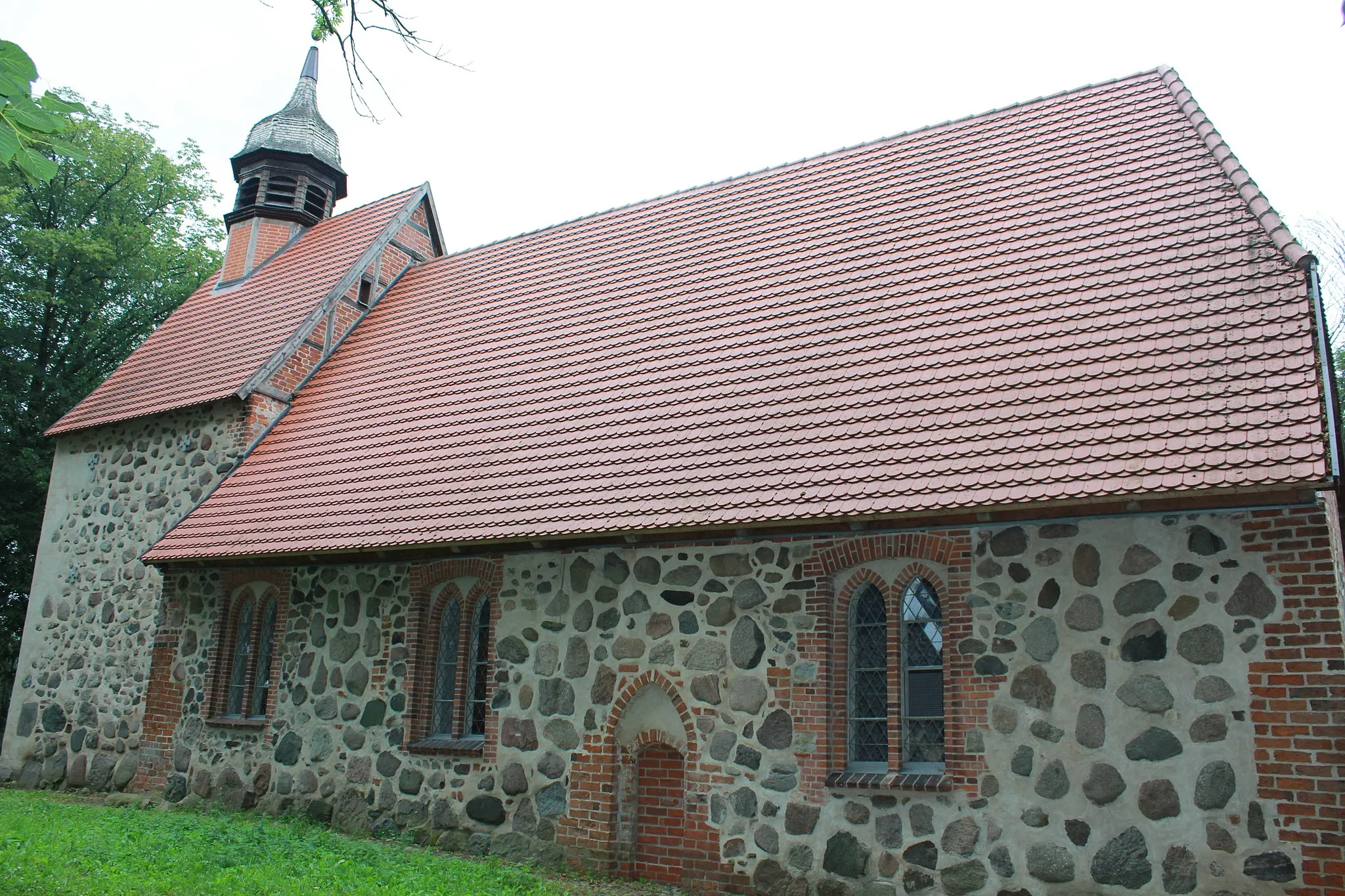 Photo showing: Church in Gross Poserin near Neu Poserin