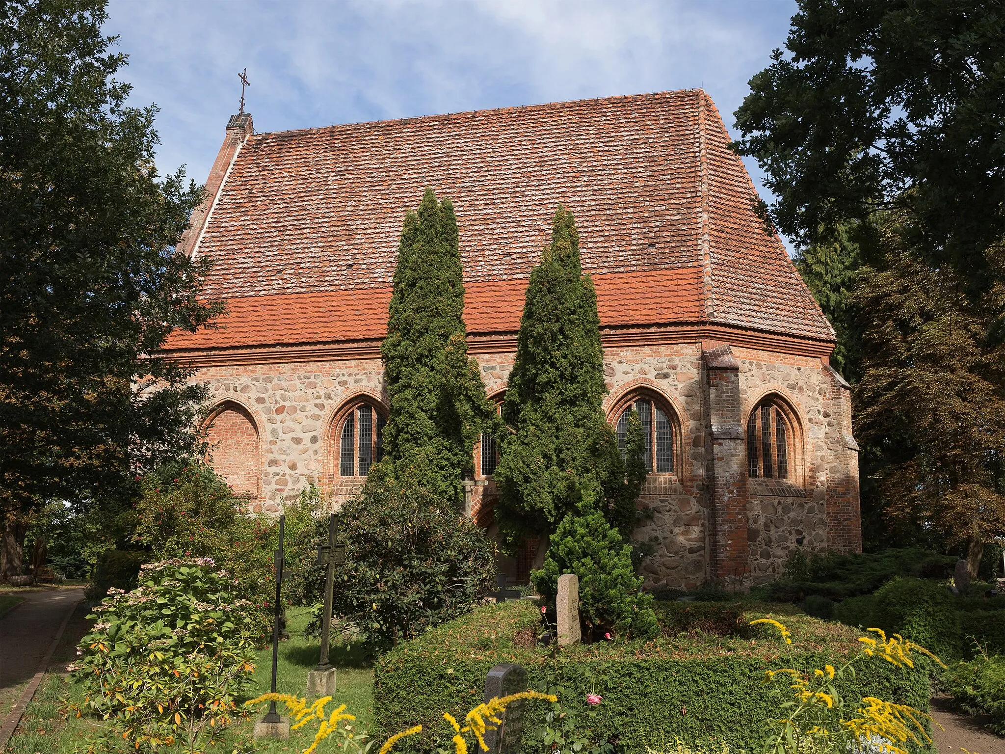 Photo showing: Zwölf-Apostel-Kirche, church in Züssow