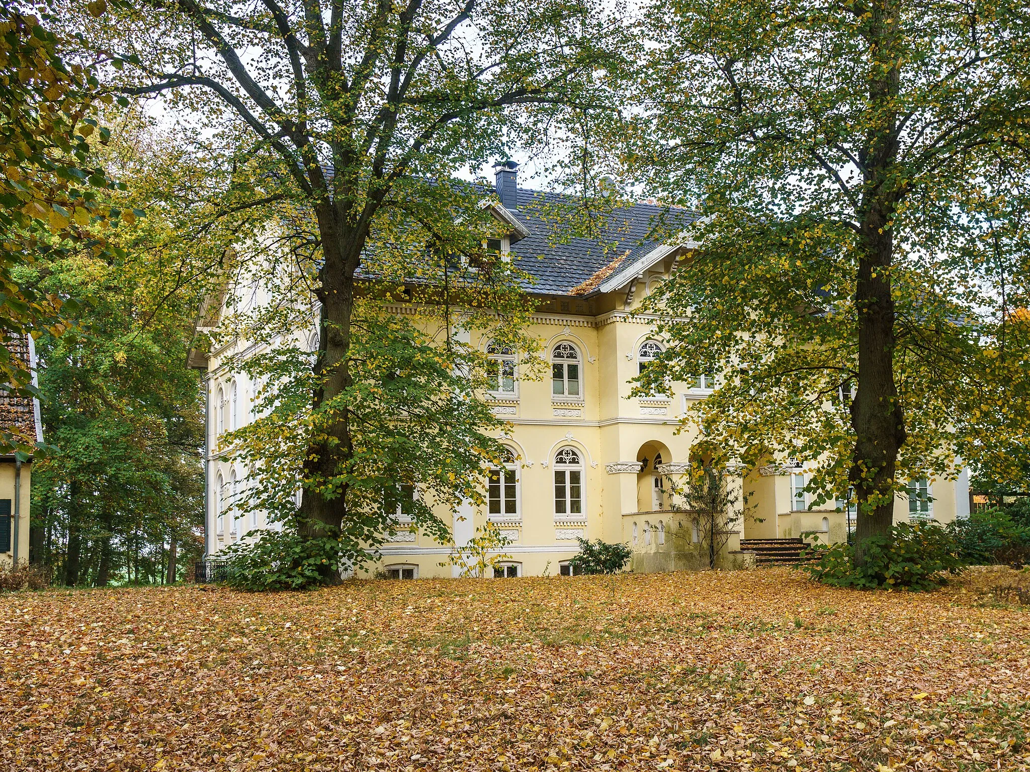 Photo showing: Herrenhaus, Schmiedestraße 76 in Lübtheen OT Garlitz
