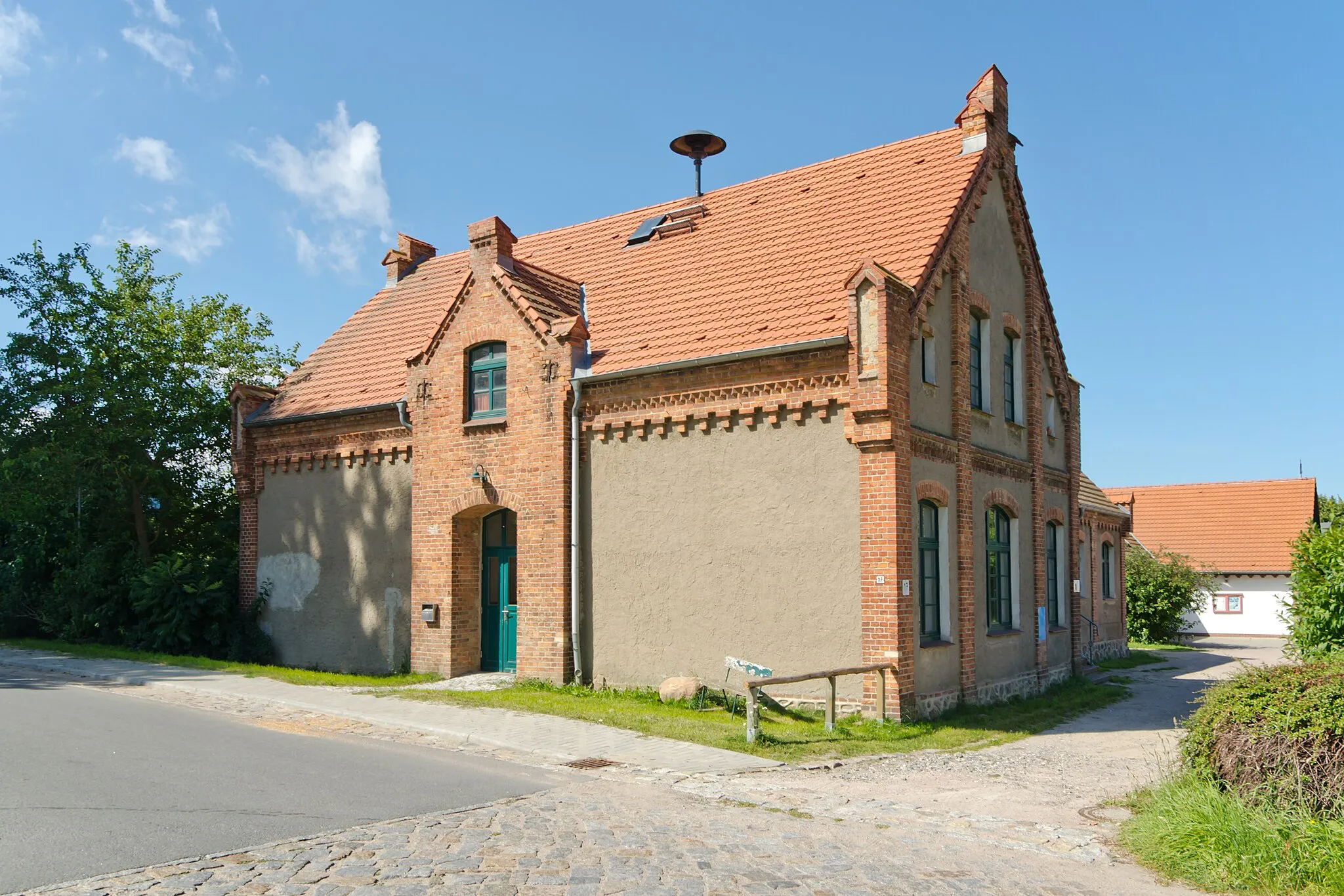 Photo showing: Steffenshagen, ehemalige Schule