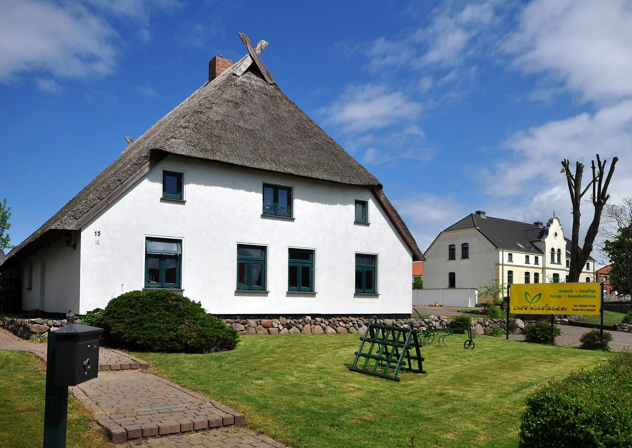 Photo showing: historic building in Bargeshagen, Hauptstraße 15