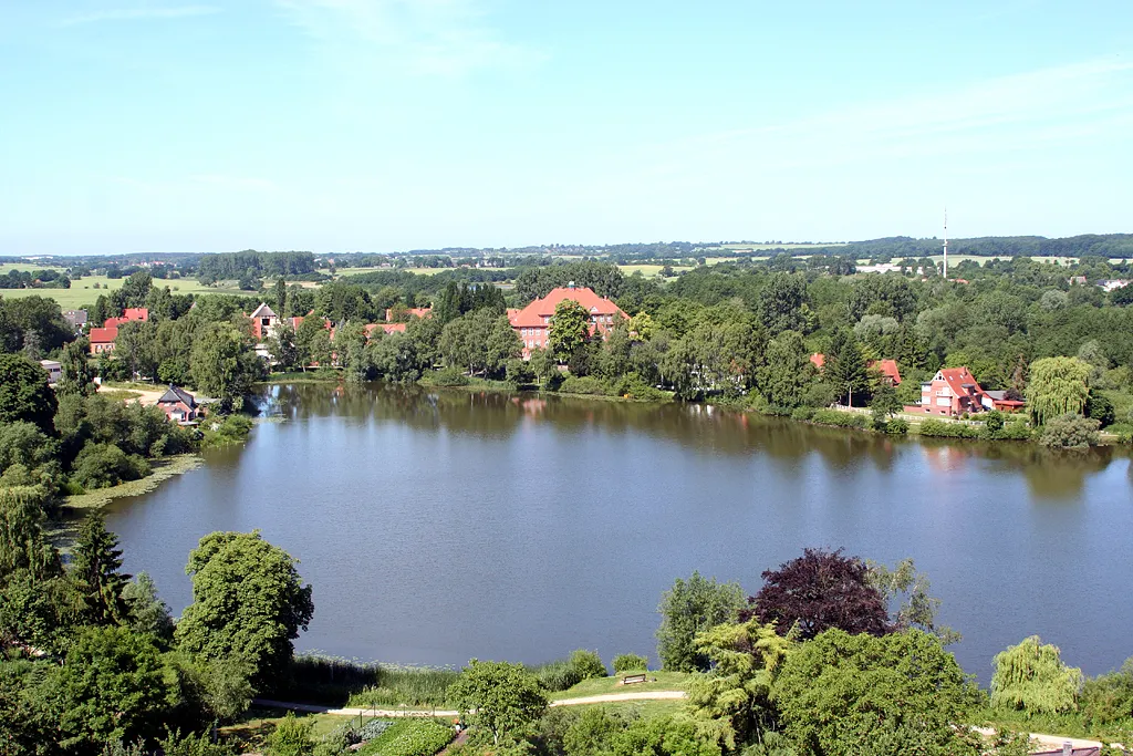 Photo showing: Oberteich in Schönberg, Mecklenburg-Vorpommern, Deutschland