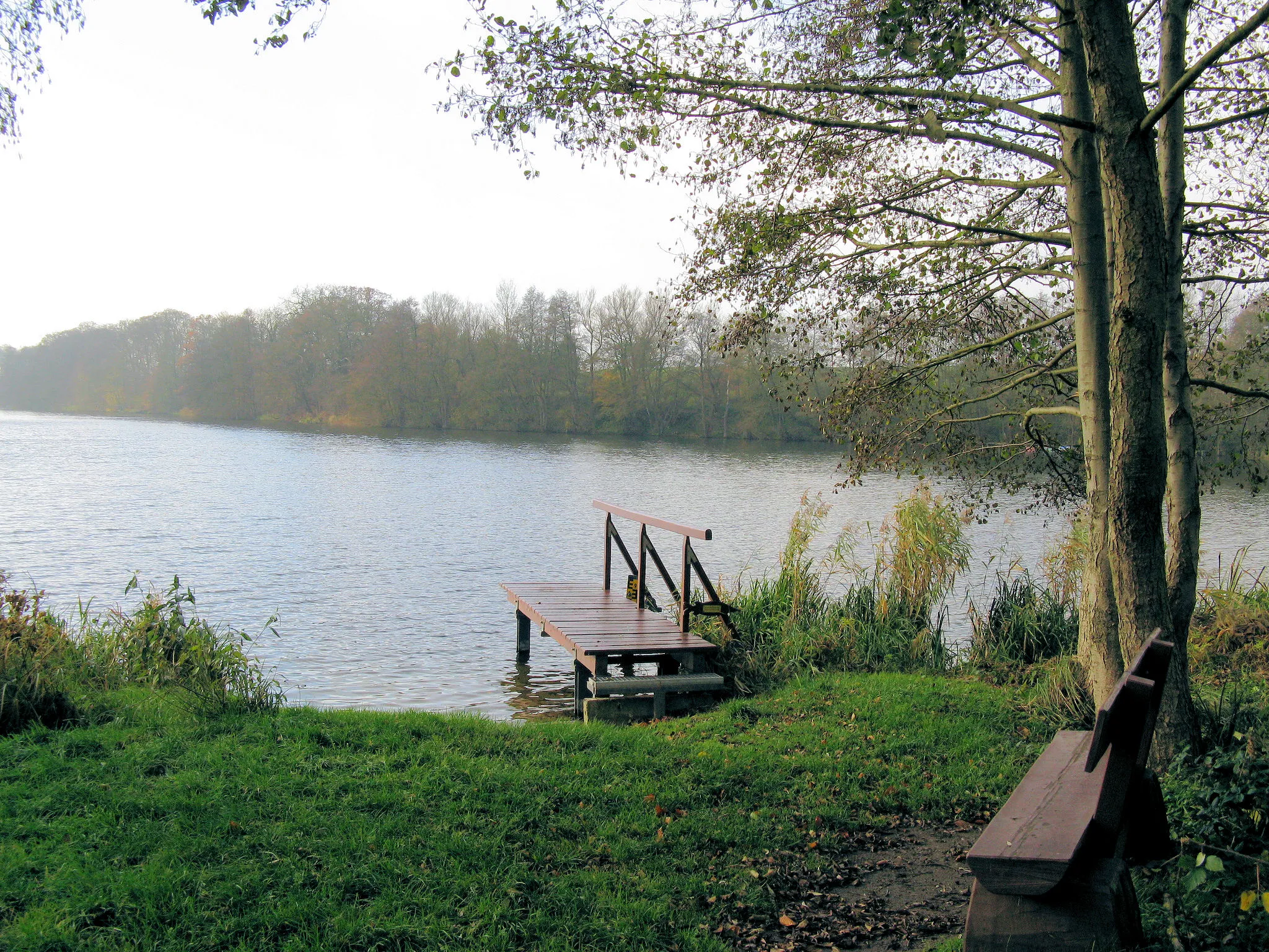 Photo showing: Lake Cramoner See in Cramon, district Nordwestmecklenburg, Mecklenburg-Vorpommern, Germany