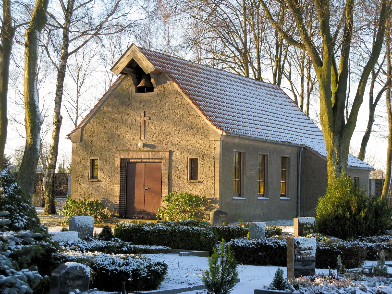 Photo showing: Chapel in Holthusen, Mecklenburg-Vorpommern, Germany