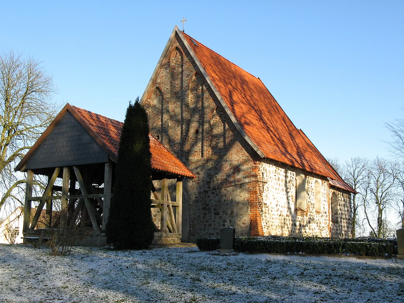 Photo showing: Church in Perlin, Mecklenburg-Vorpommern, Germany