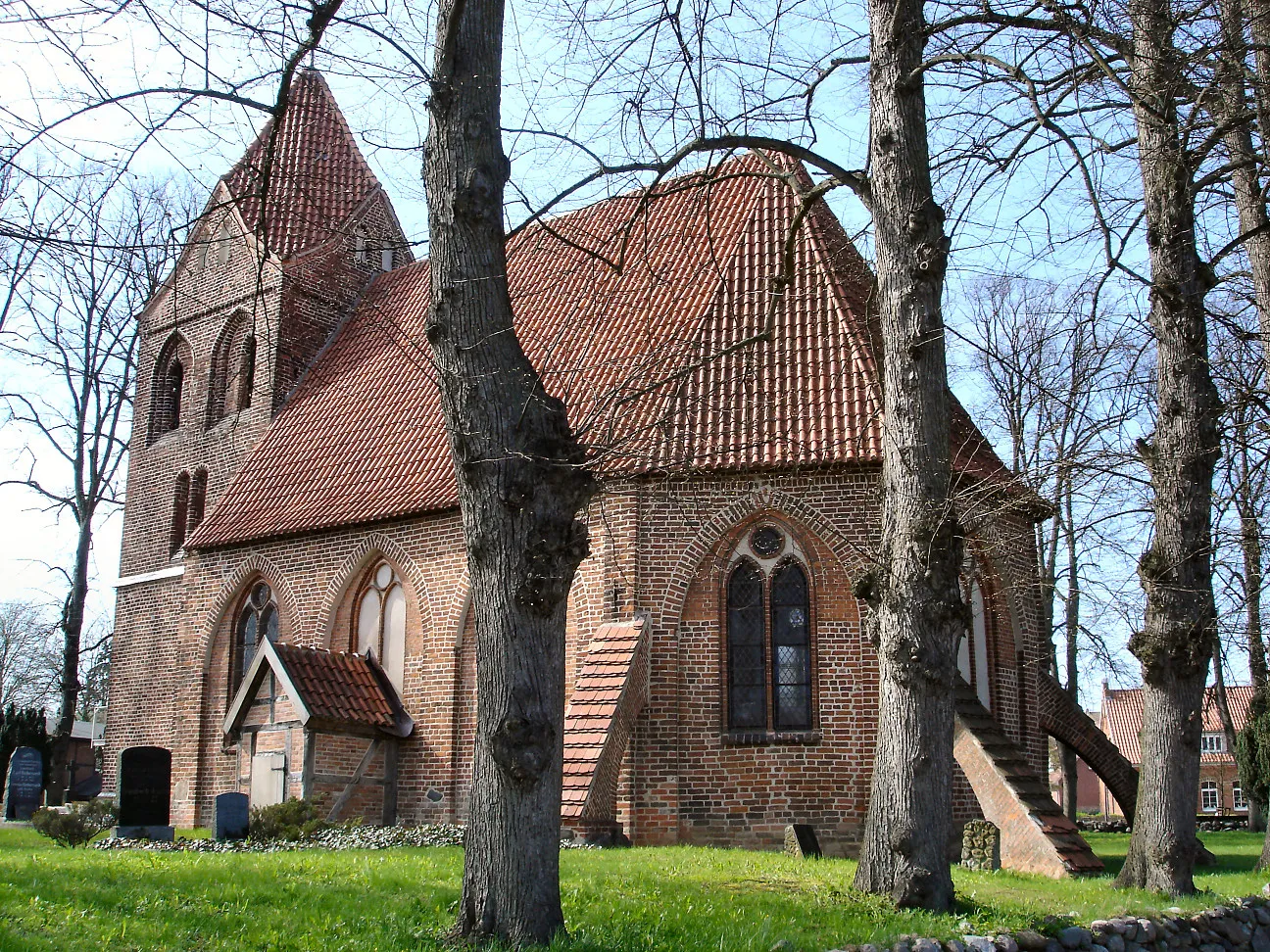 Photo showing: Kirche in Dorf Mecklenburg / Church in Dorf Mecklenburg