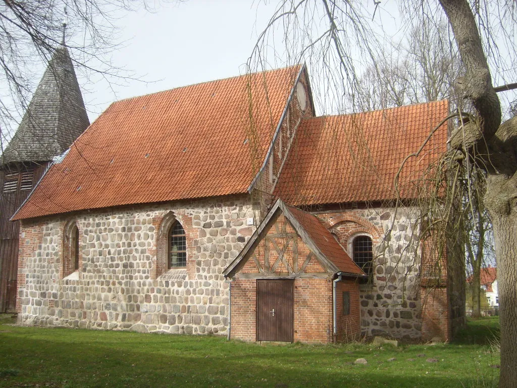 Photo showing: Dorfkirche von Roggendorf bei Gadebusch in Mecklenburg