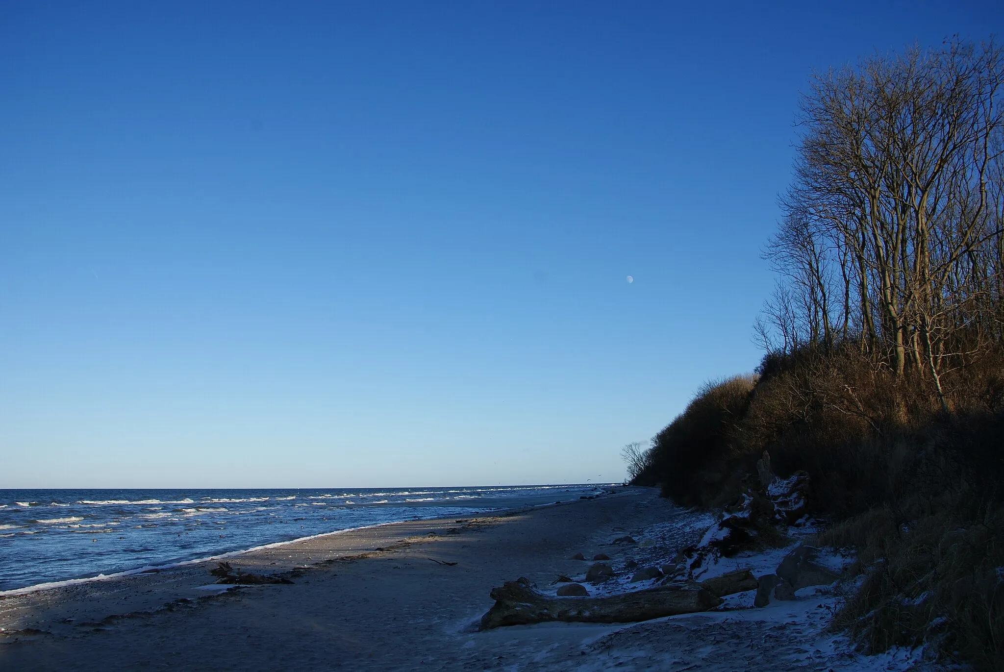 Photo showing: Coast of Baltic Sea near Brook (Kalkhorst)