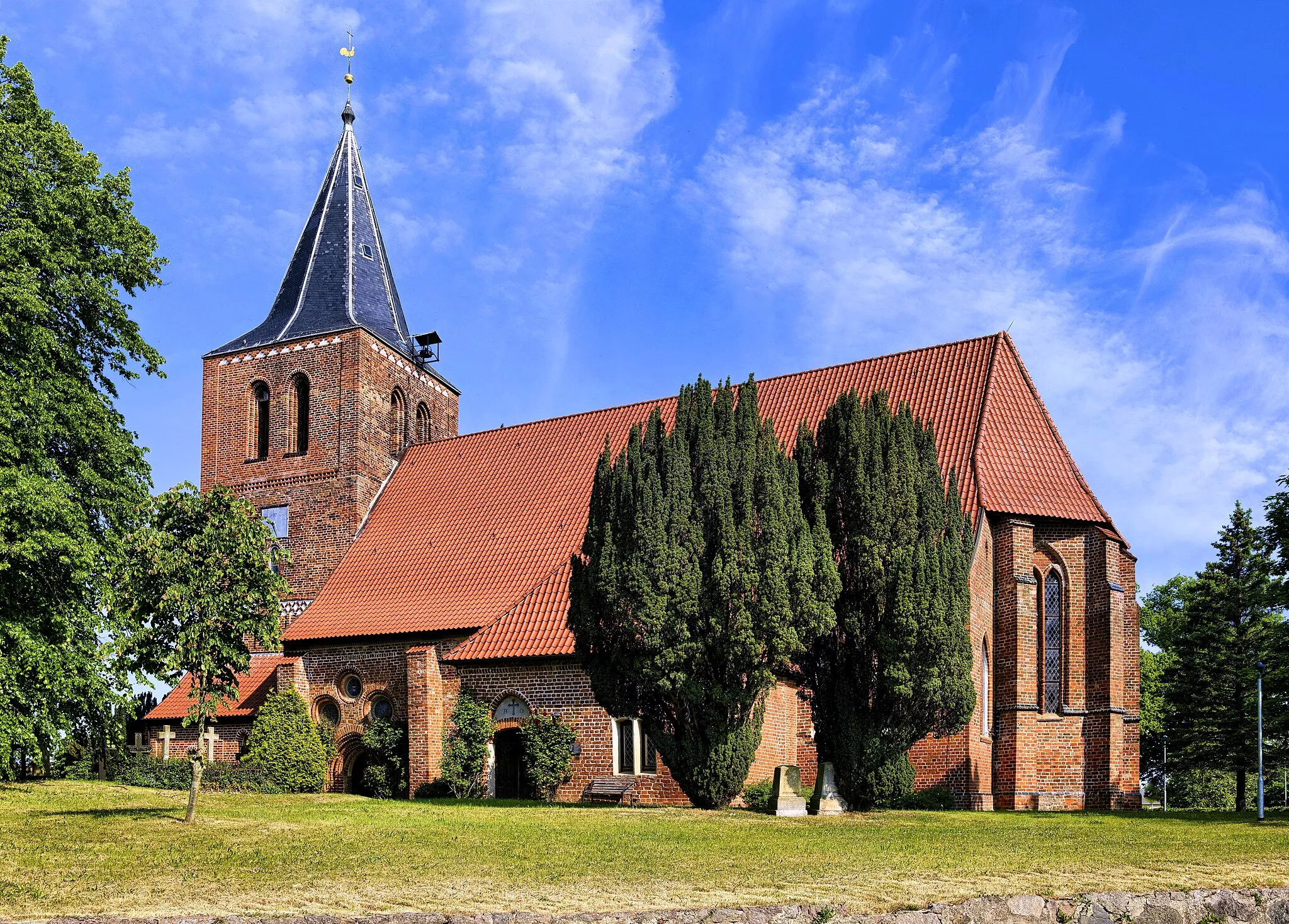 Photo showing: Kalkhorst, Dorfkirche St. Laurentius