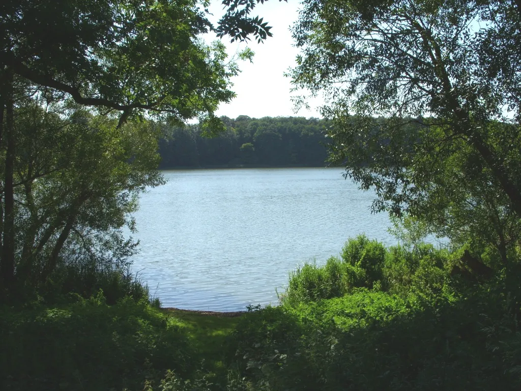 Photo showing: Lake Trebbower See near Klein Trebbow north of Schwerin, Mecklenburg-Vorpommern, Germany