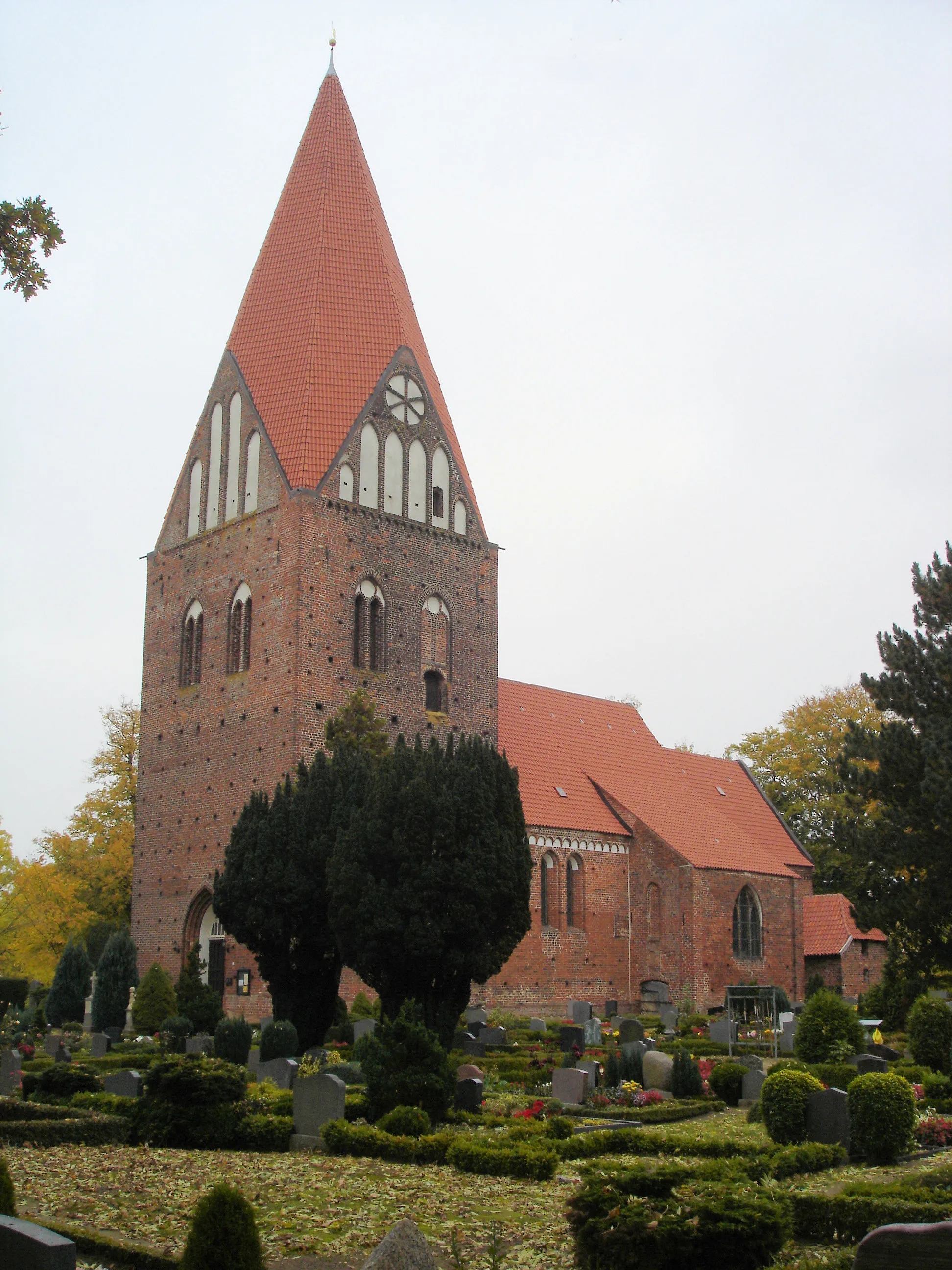 Photo showing: Church in Proseken, Mecklenburg, Germany