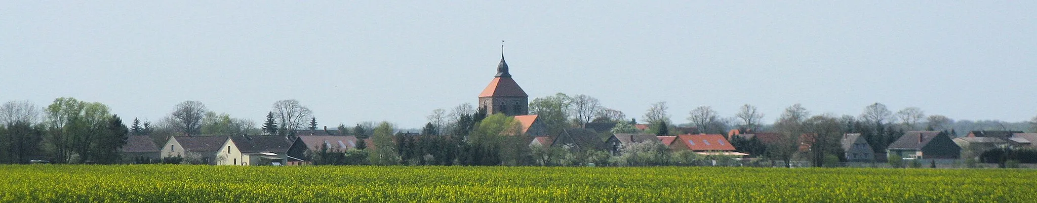 Photo showing: Panoramic view in Dambeck, district Ludwigslust, Mecklenburg-Vorpommern, Germany