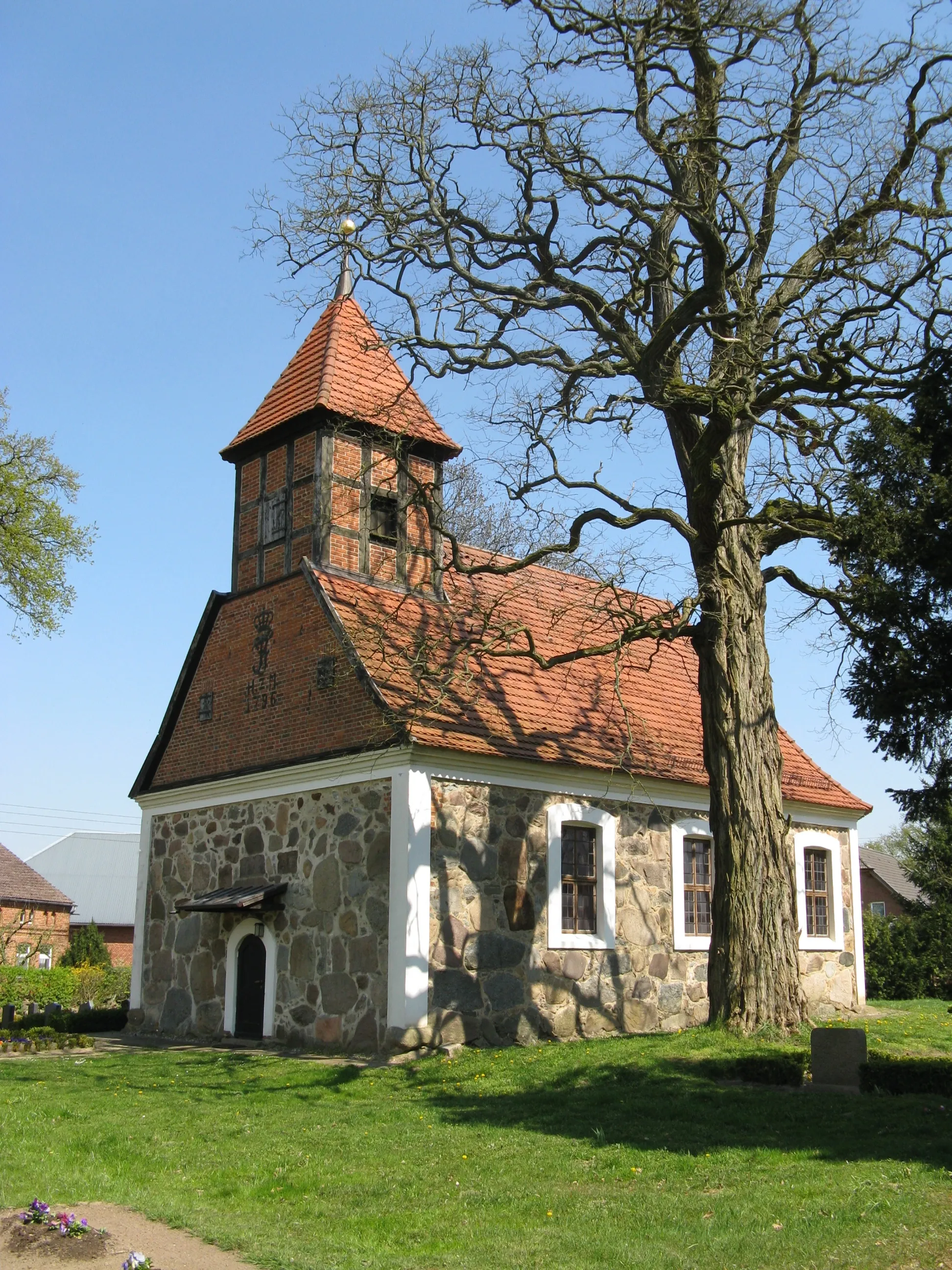 Photo showing: Church in Stolpe, Mecklenburg, Germany