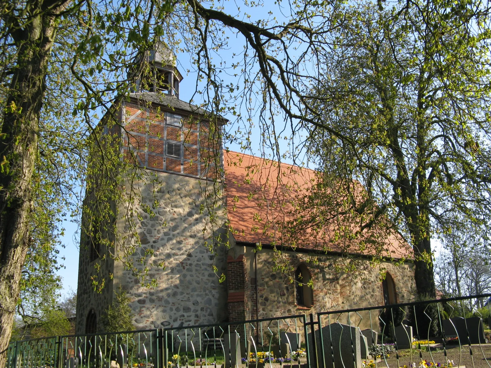 Photo showing: Church in Herzberg, Mecklenburg-Vorpommern, Germany