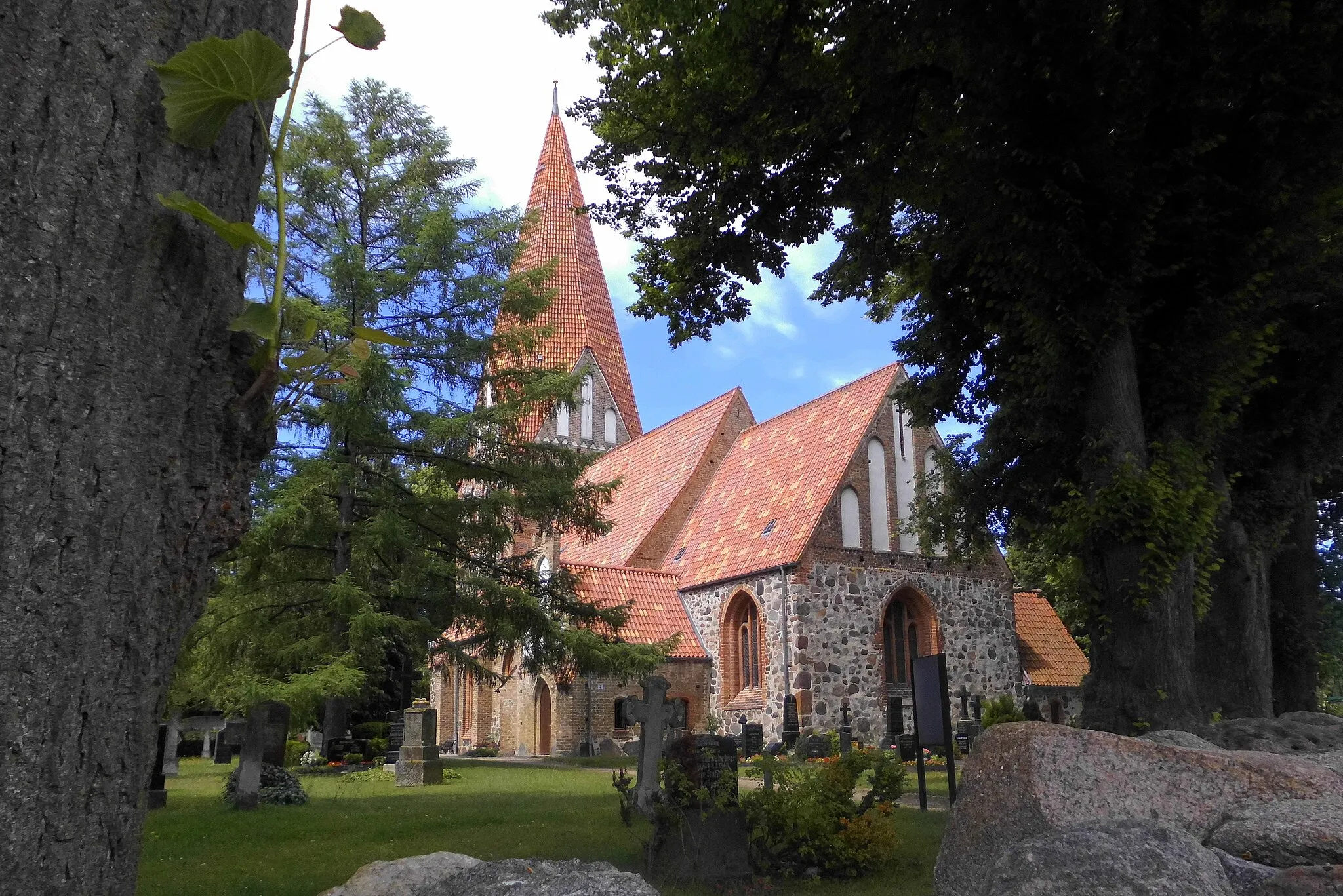 Photo showing: 2021 Lichtenhagen Dorfkirche