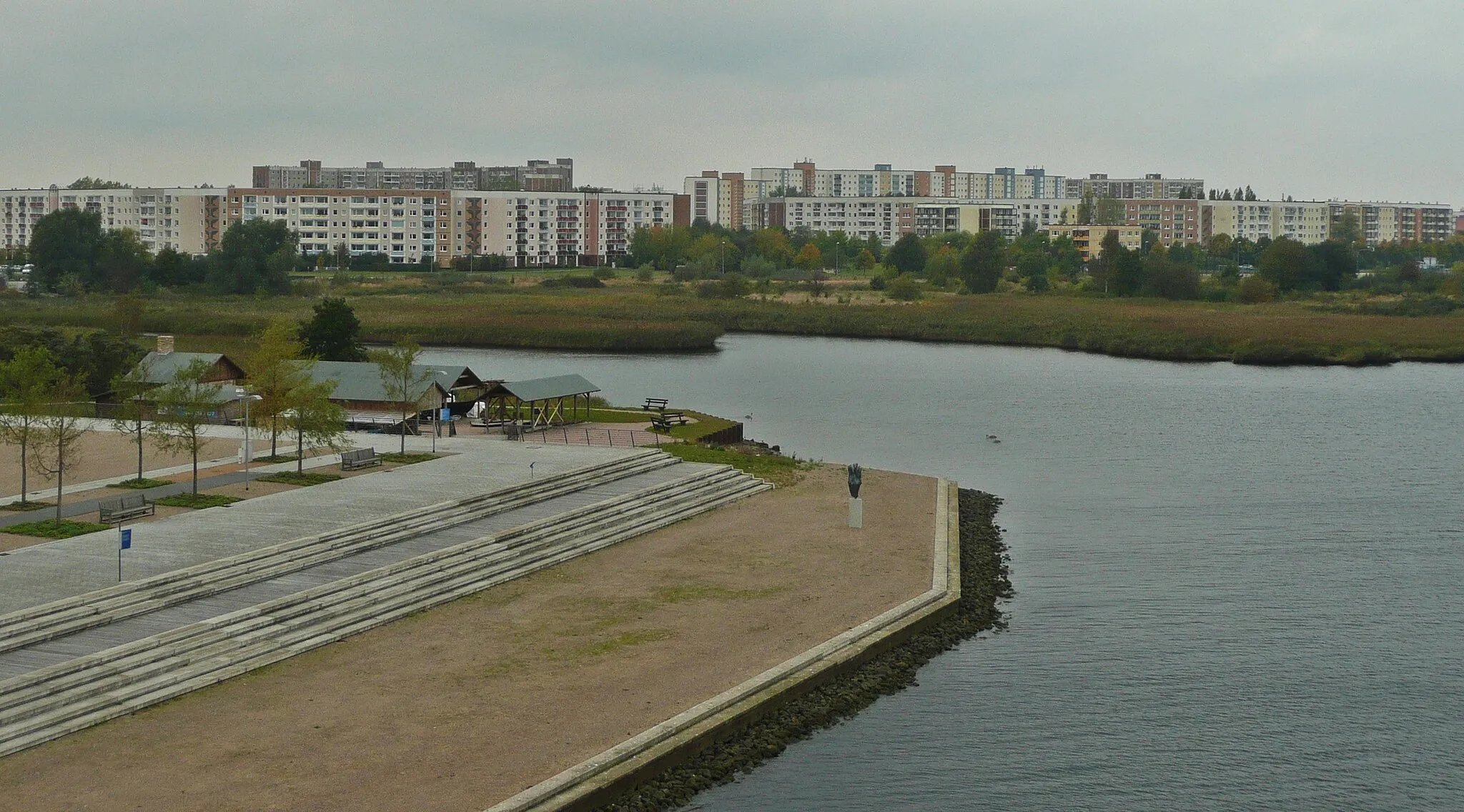 Photo showing: view on Groß Klein, a district of Rostock.