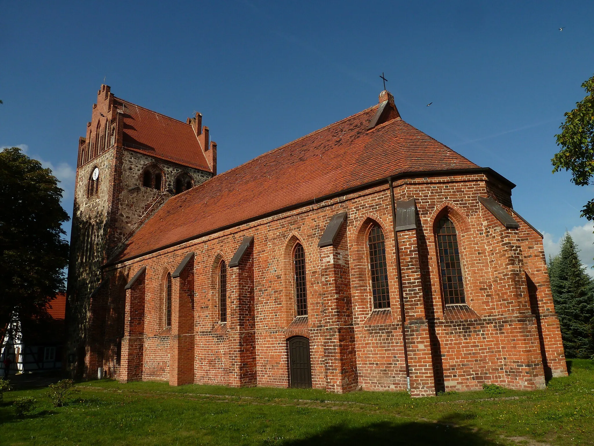 Photo showing: Kirche In Nitzow, heute Stadtteil von Havelberg