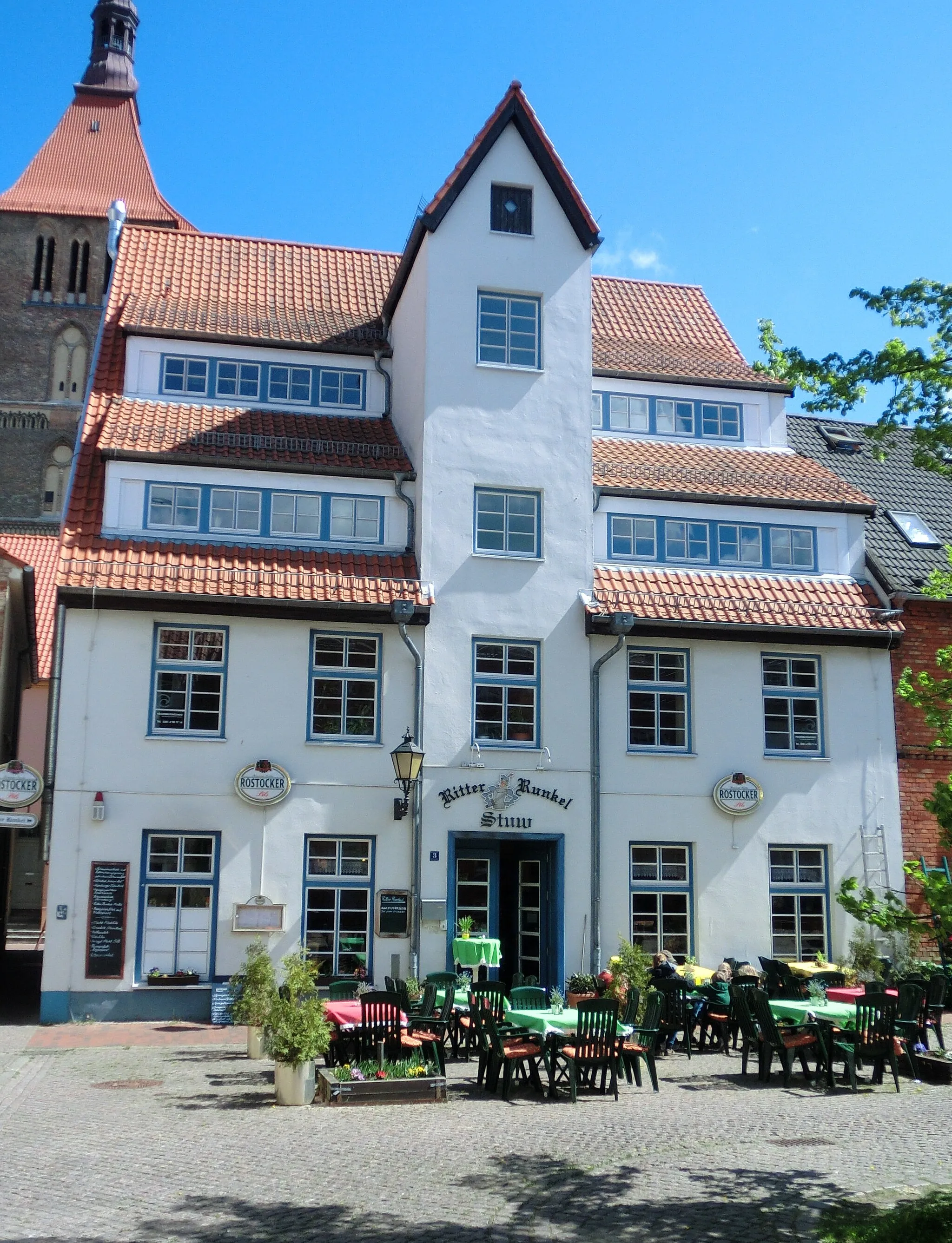 Photo showing: Wohnhaus (Baudenkmal, Rostock, Heiligengeisthof 3)