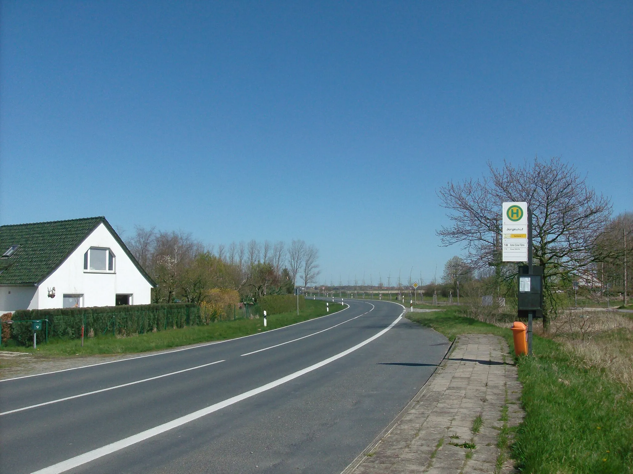 Photo showing: Jürgeshof, a rural part of the city of Rostock