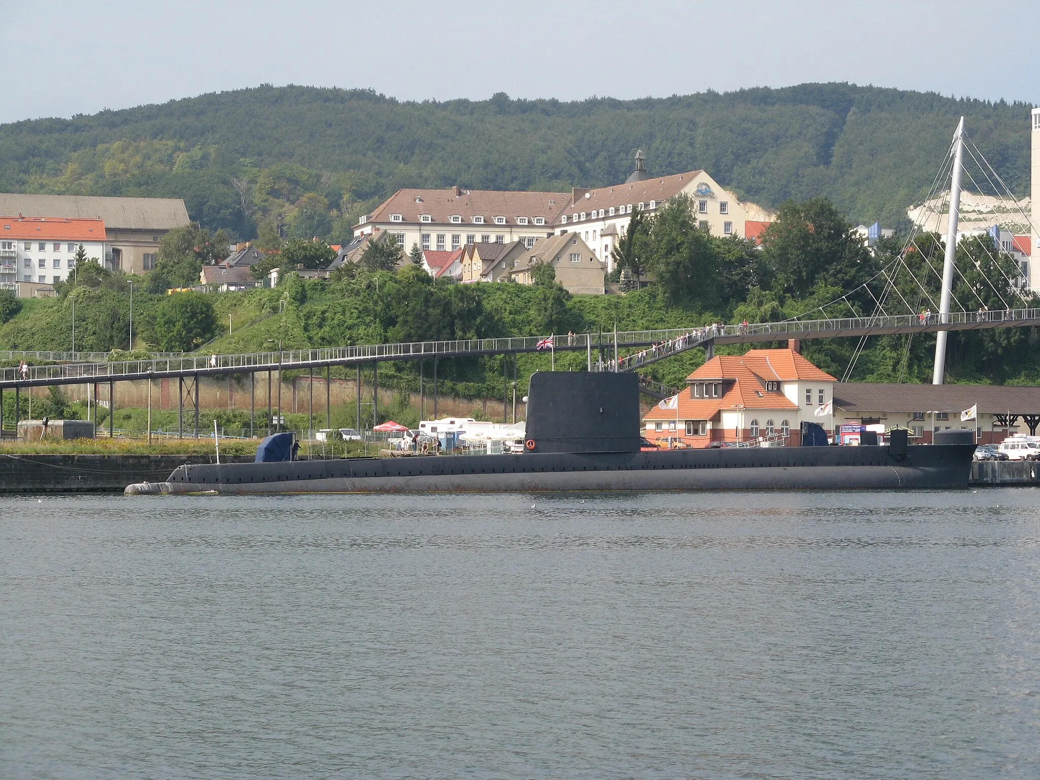Photo showing: HMS Otus im Sassnitzer Hafen