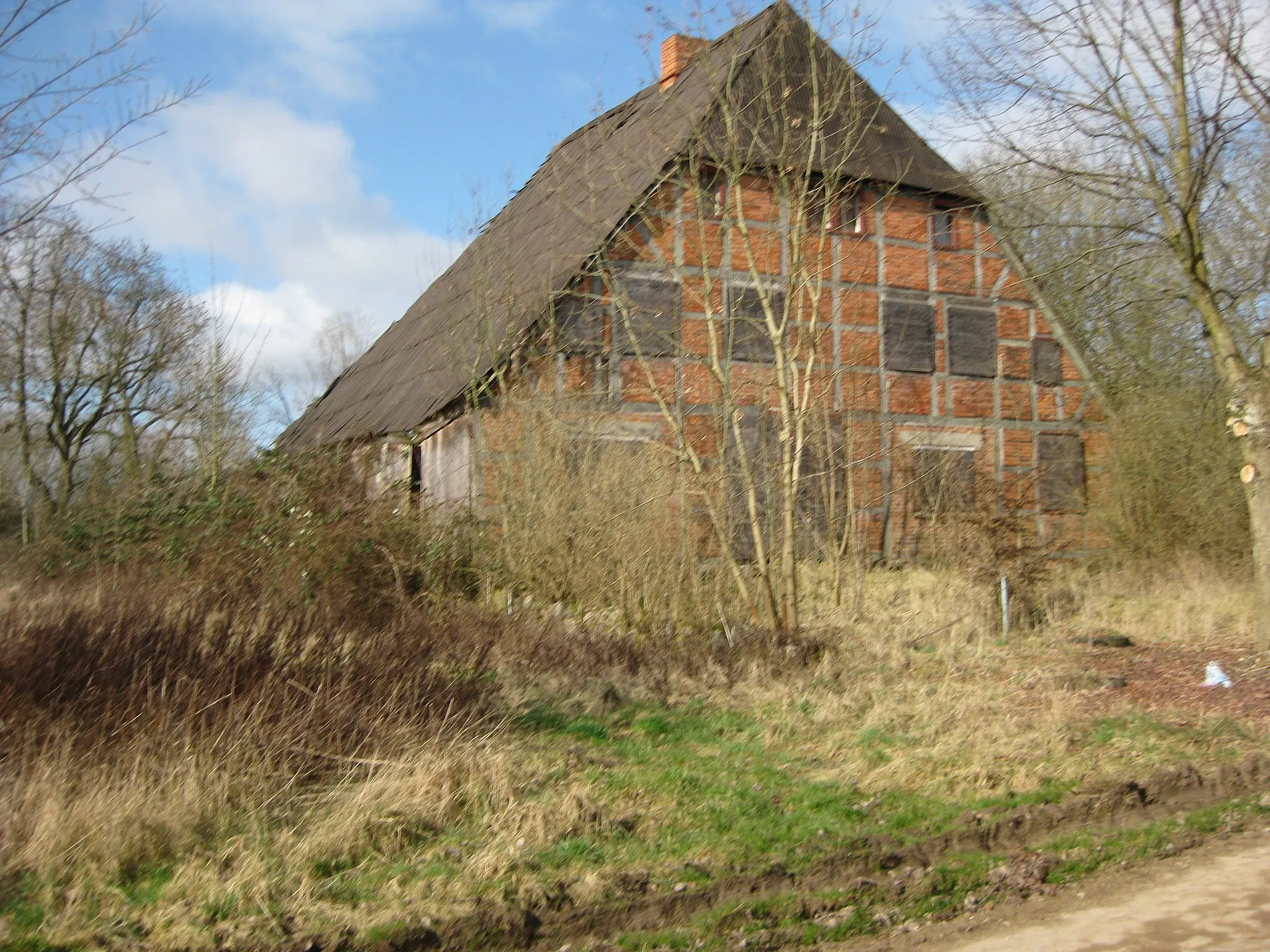 Photo showing: former Farmhouse in Dorf Lockwisch in Nordwestmecklenburg
