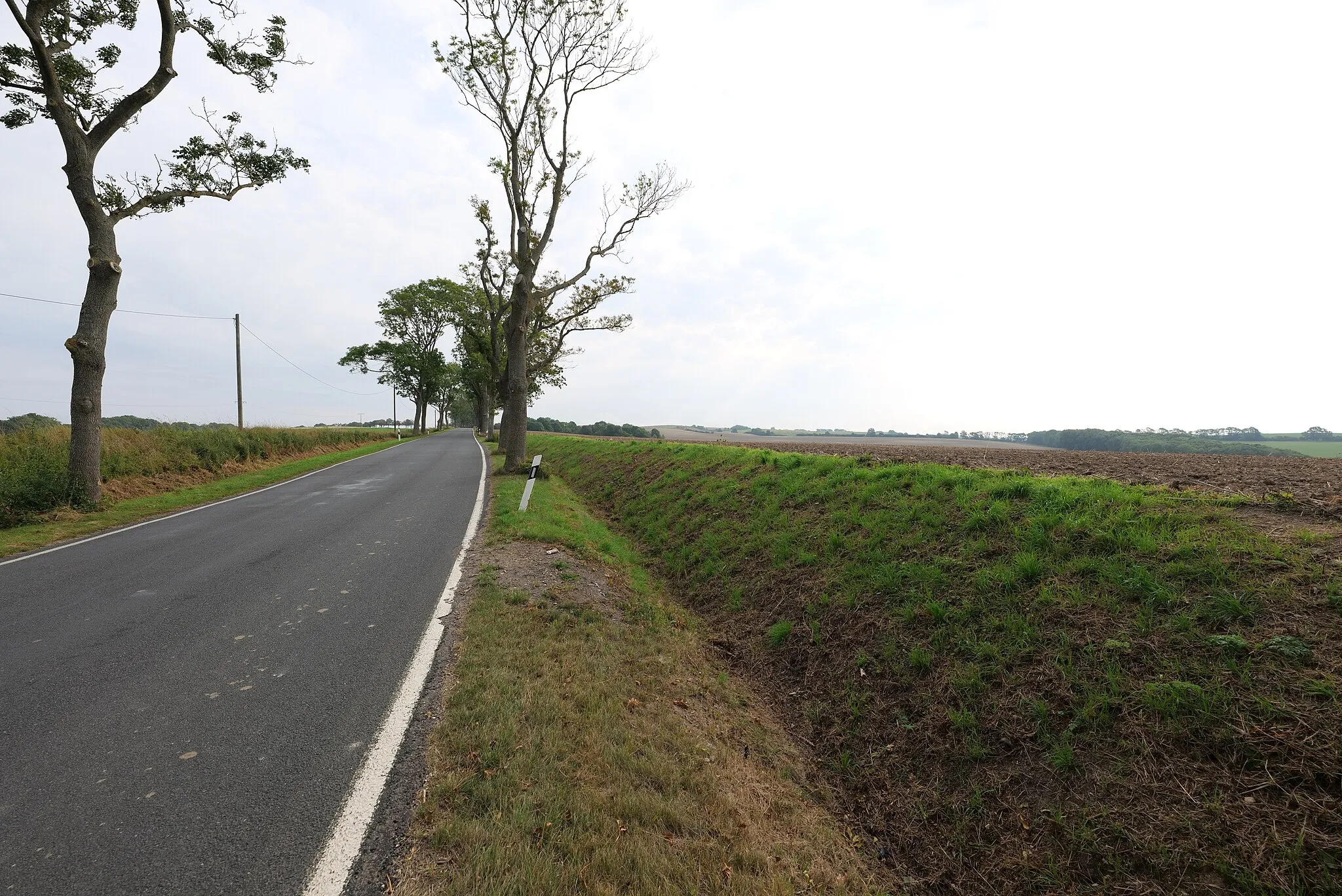 Photo showing: L 303 nahe dem Ortsteil Baldereck von Glowe.