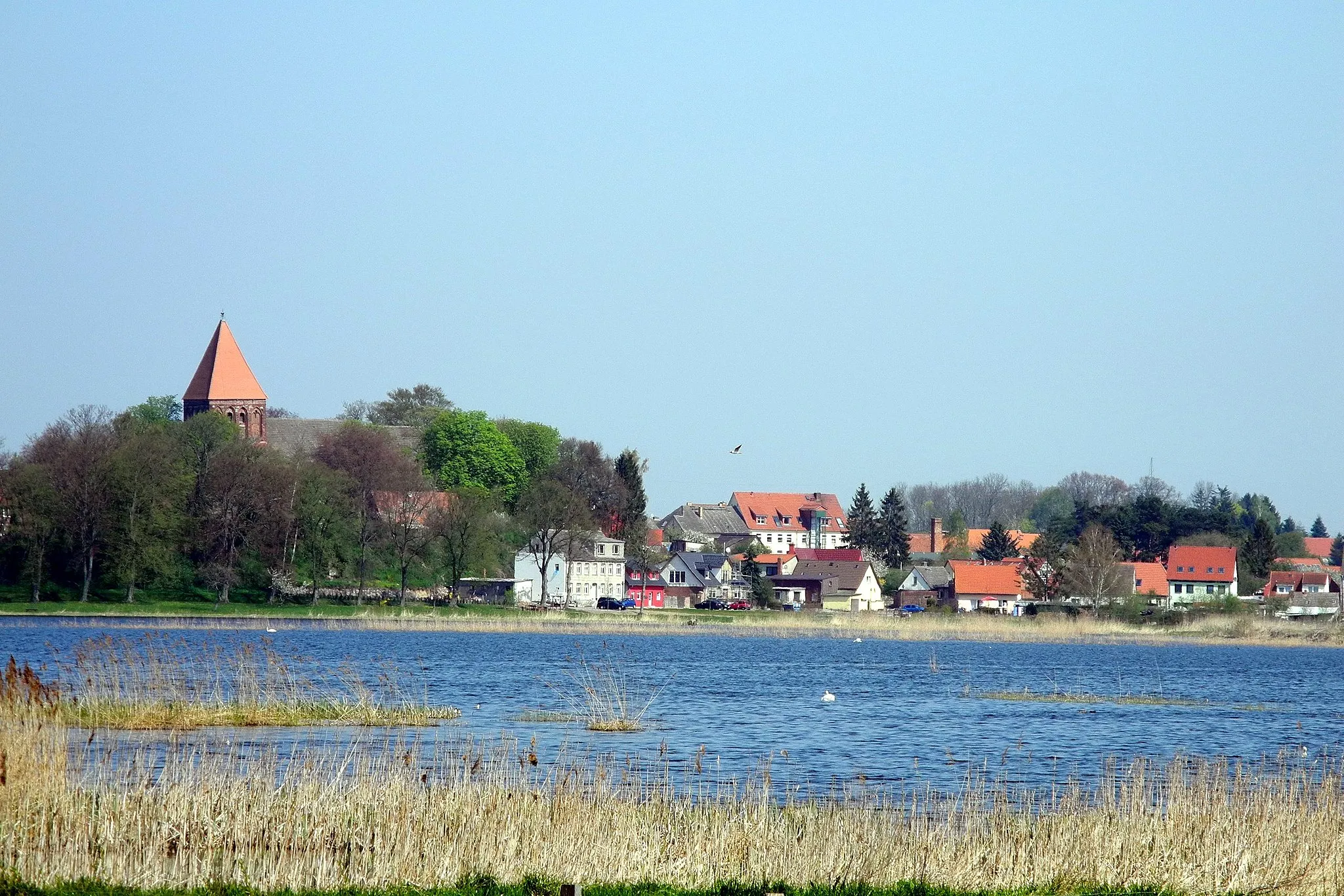 Photo showing: Richtenberger See - Lake of Richtenberg - Mit Blick auf Richtenberg