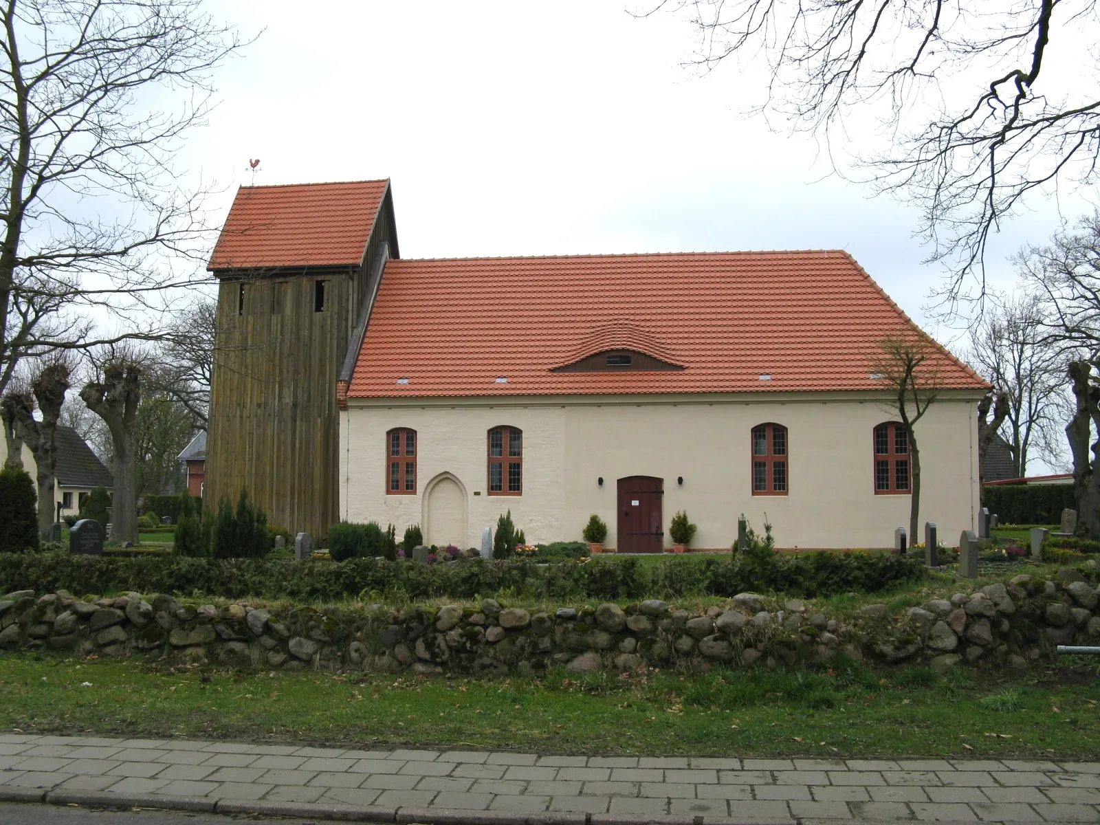 Photo showing: Church in Domsühl, Mecklenburg-Vorpommern, Germany